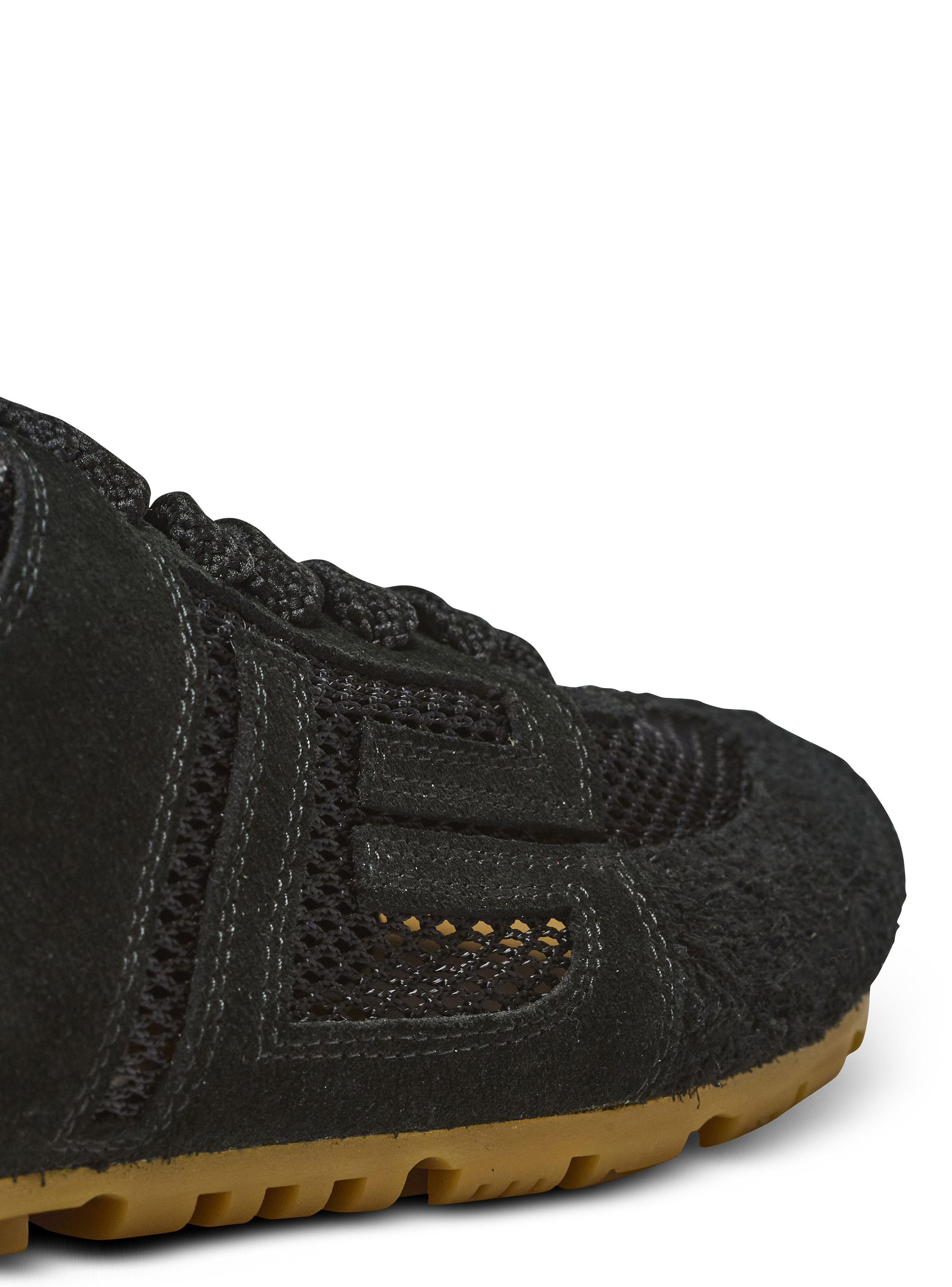 Racer 45 trainers in calfskin, suede and nylon