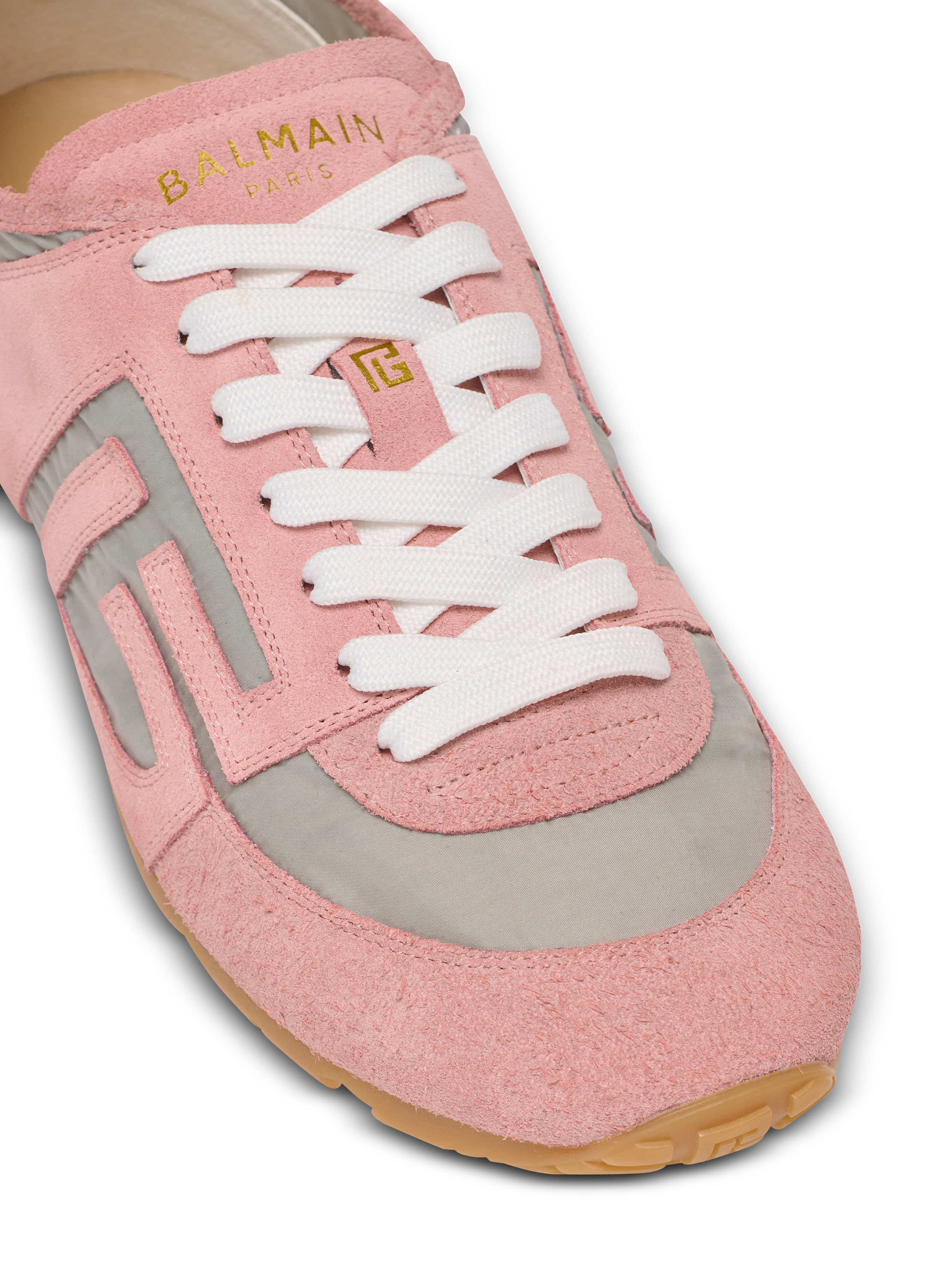 Racer 45 trainers in suede and nylon