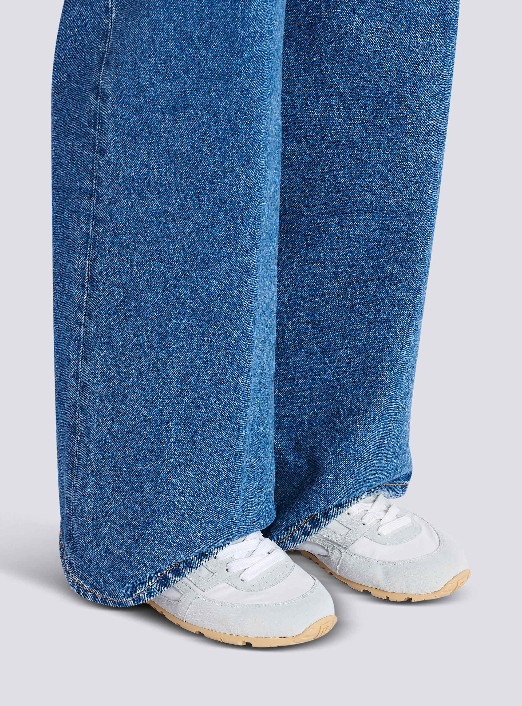 Racer 45 trainers in lambskin and suede