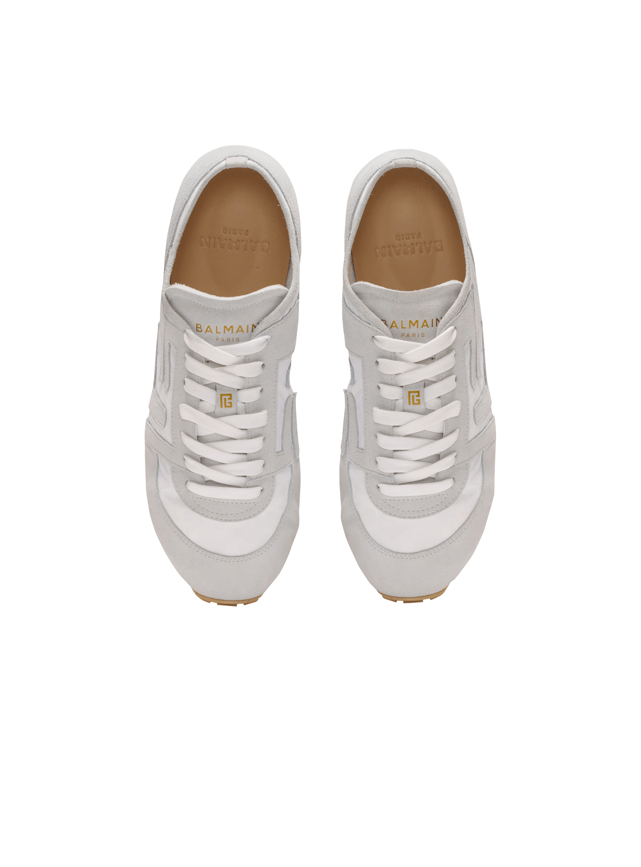 Racer 45 trainers in lambskin and suede