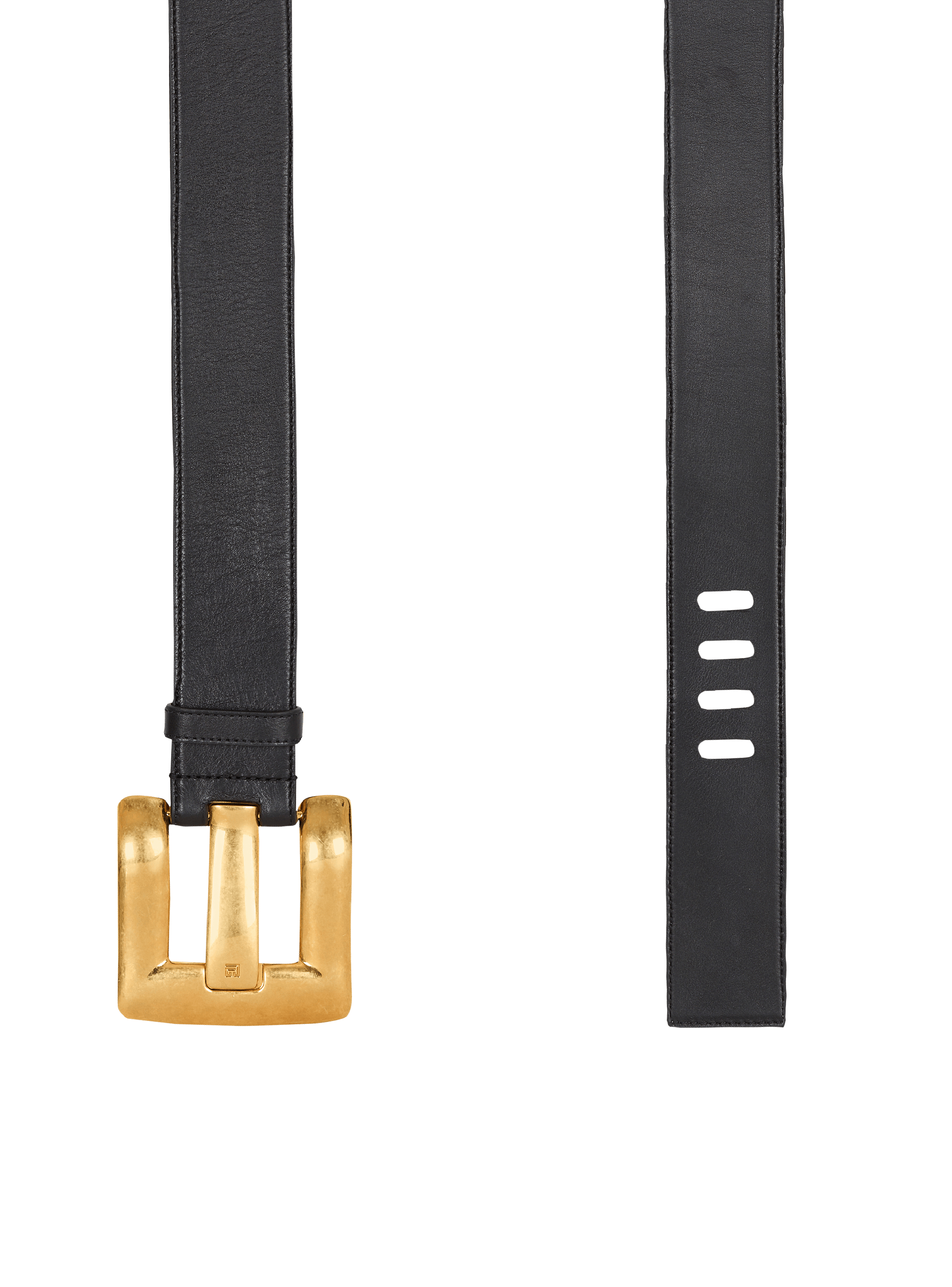 Anthem calfskin leather belt