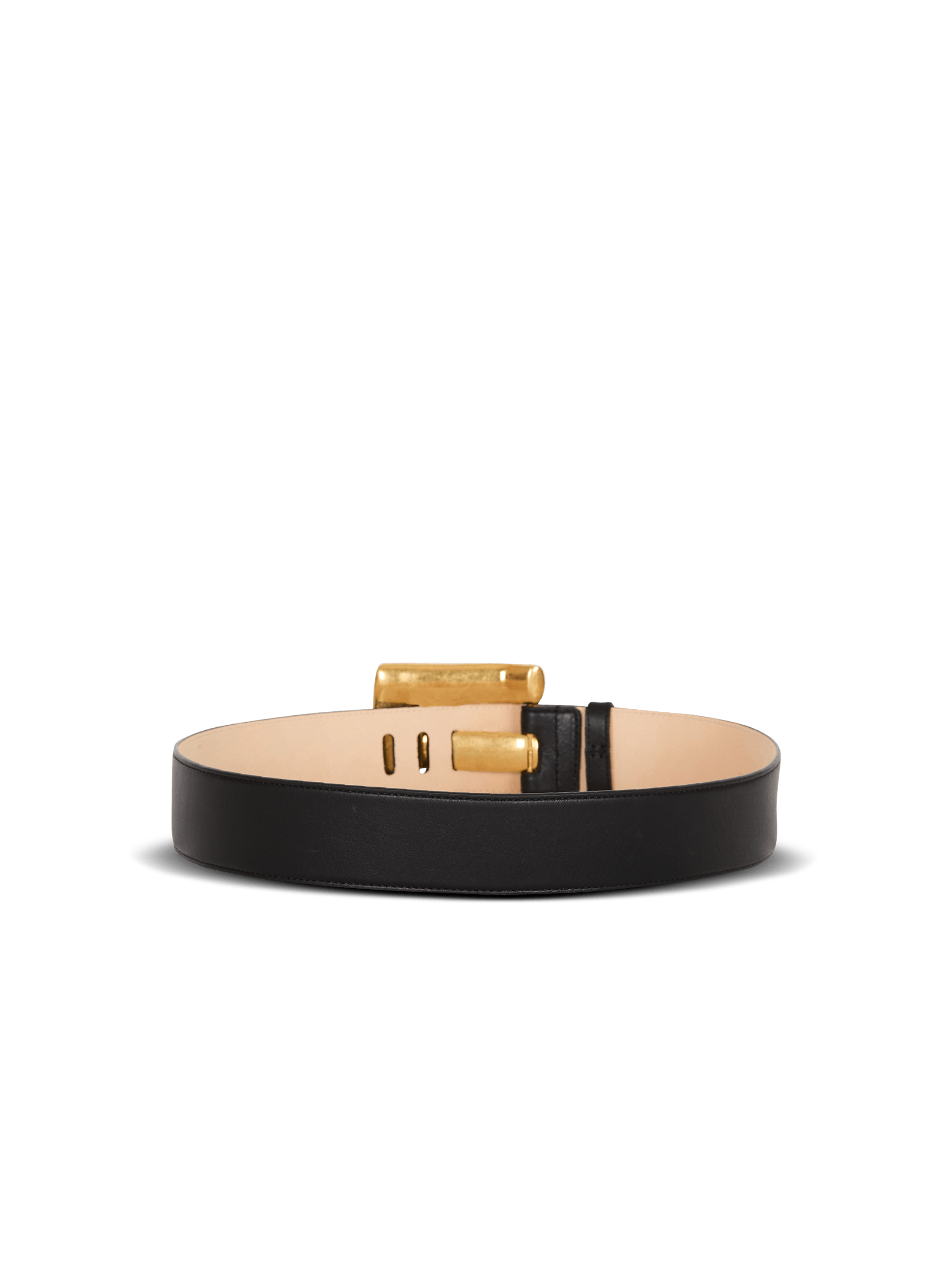 Anthem calfskin leather belt
