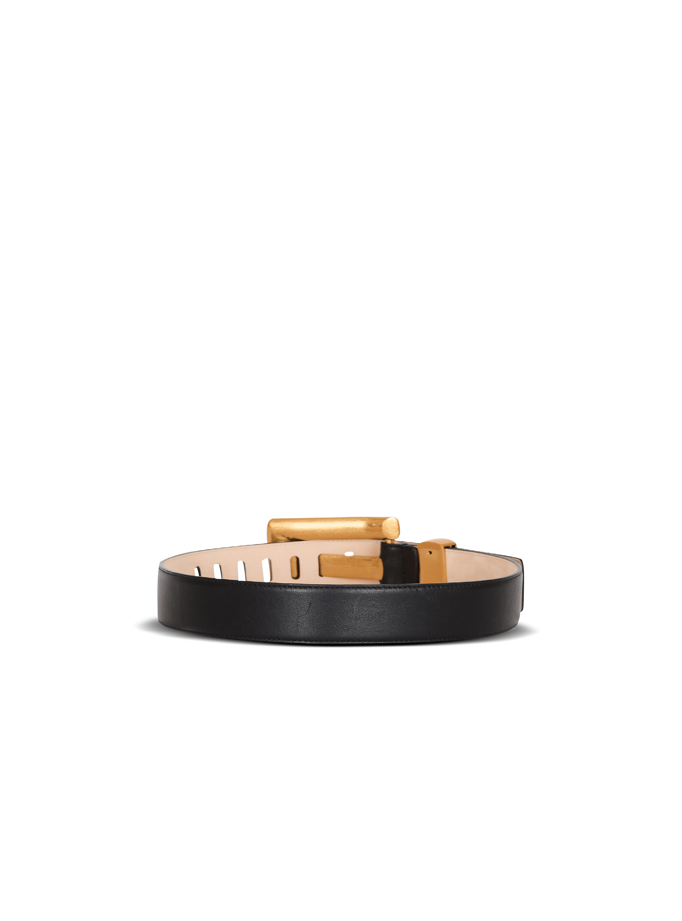 Anthem calfskin and crystal belt