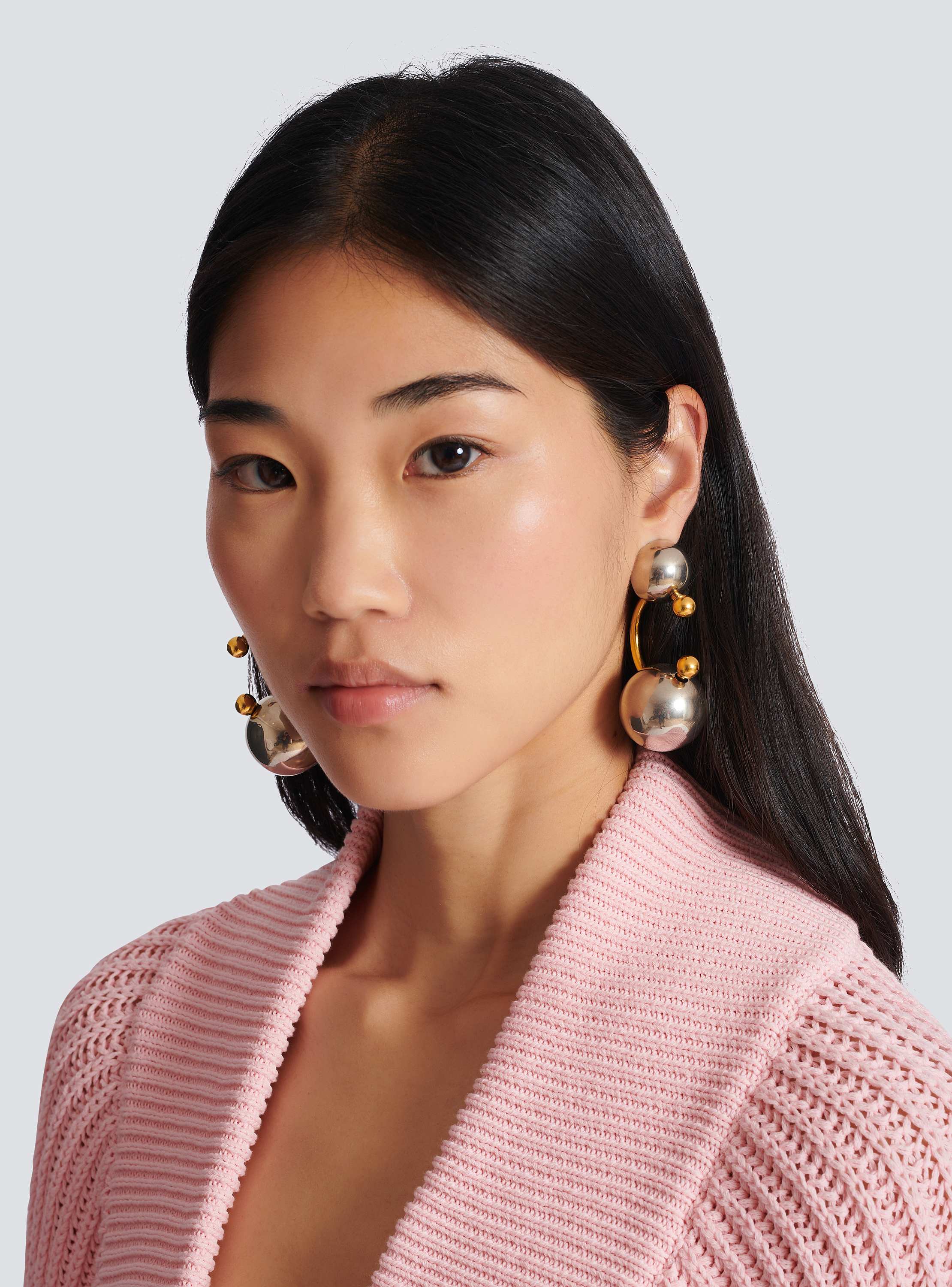 Piercing mini hoop earrings