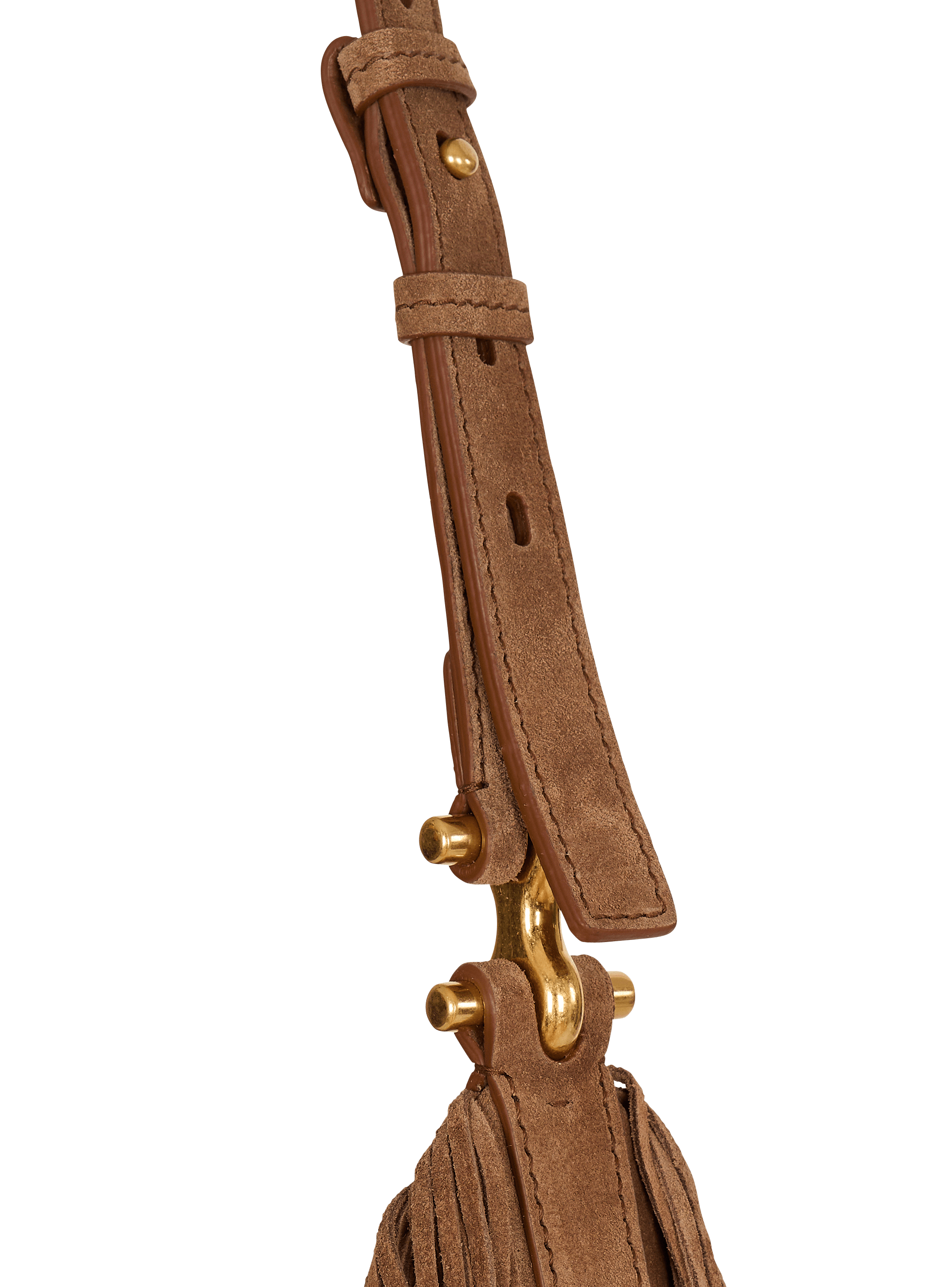 &Eacute;b&egrave;ne Hobo fringed suede bag