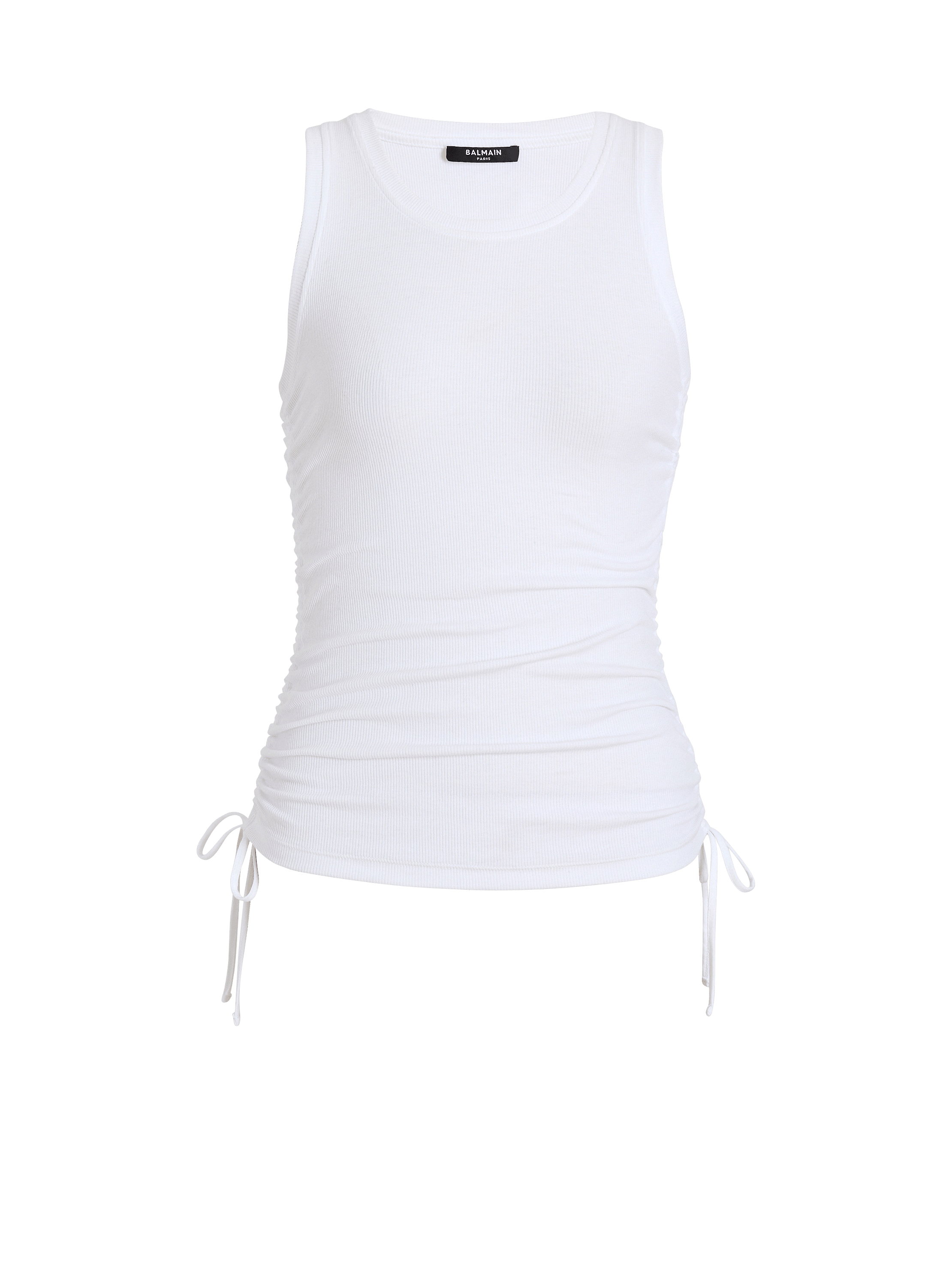 Draped tank top