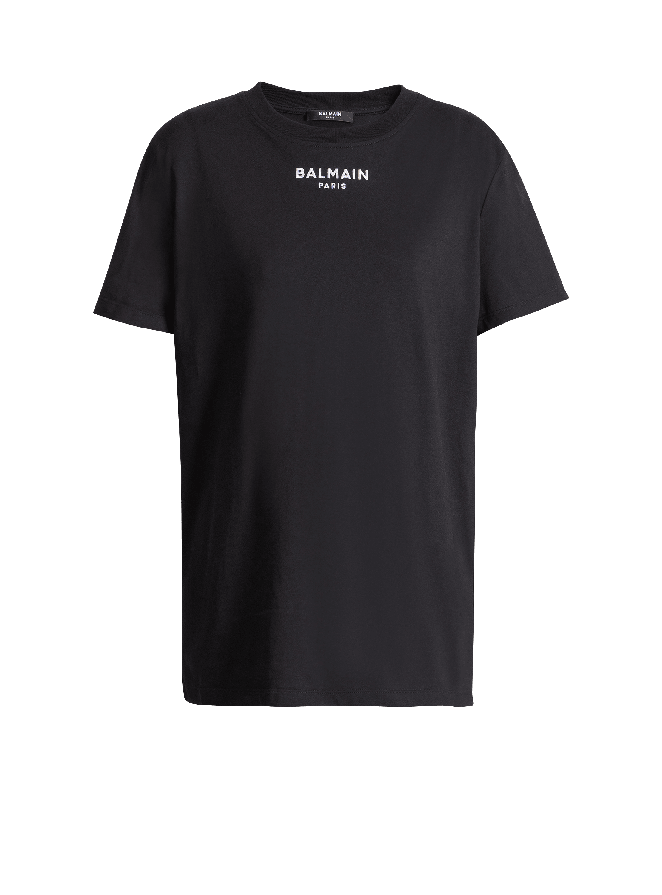 Embroidered Balmain Paris T-shirt