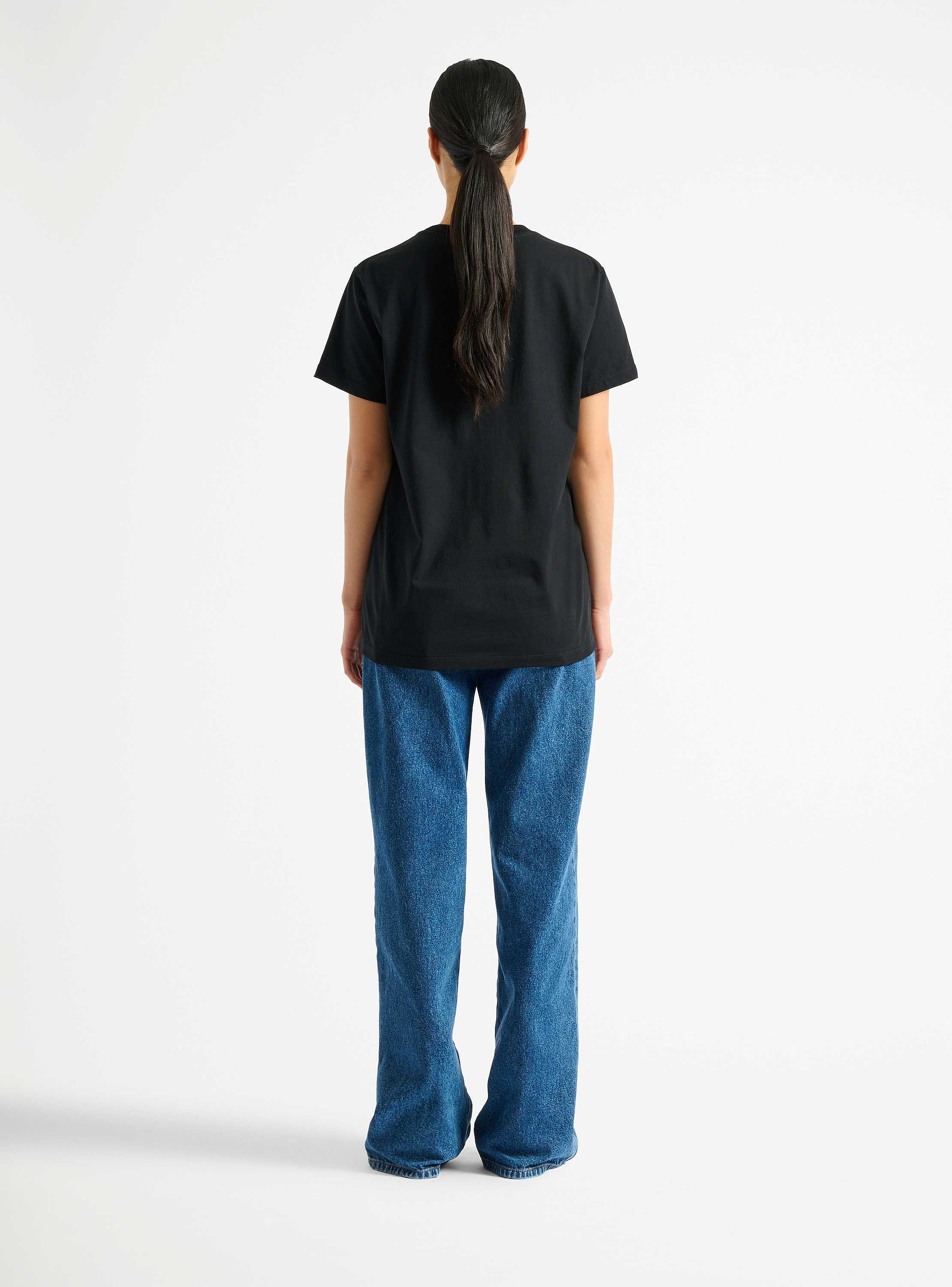 Embroidered Balmain Paris T-shirt