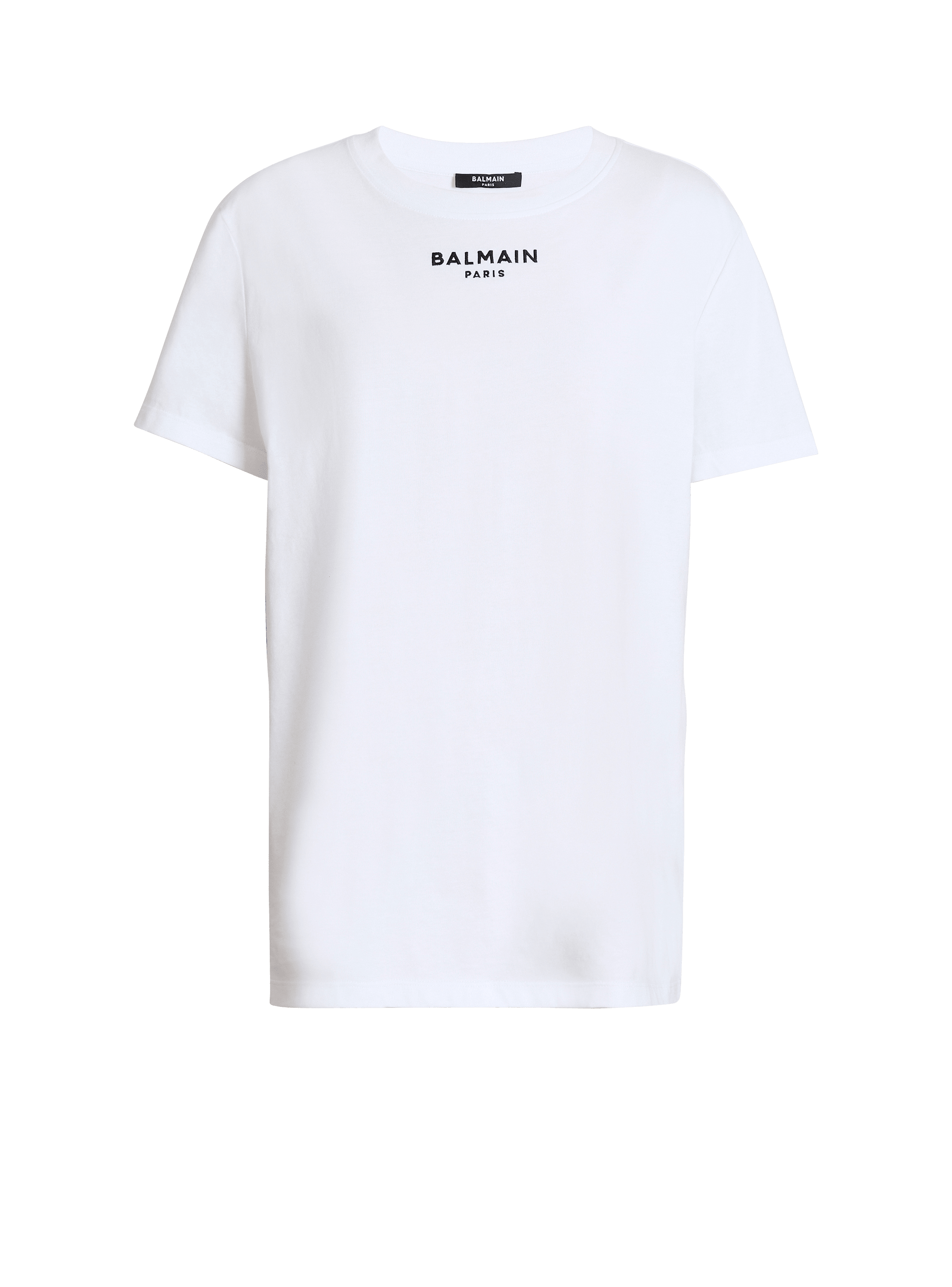 Embroidered Balmain Paris T-shirt