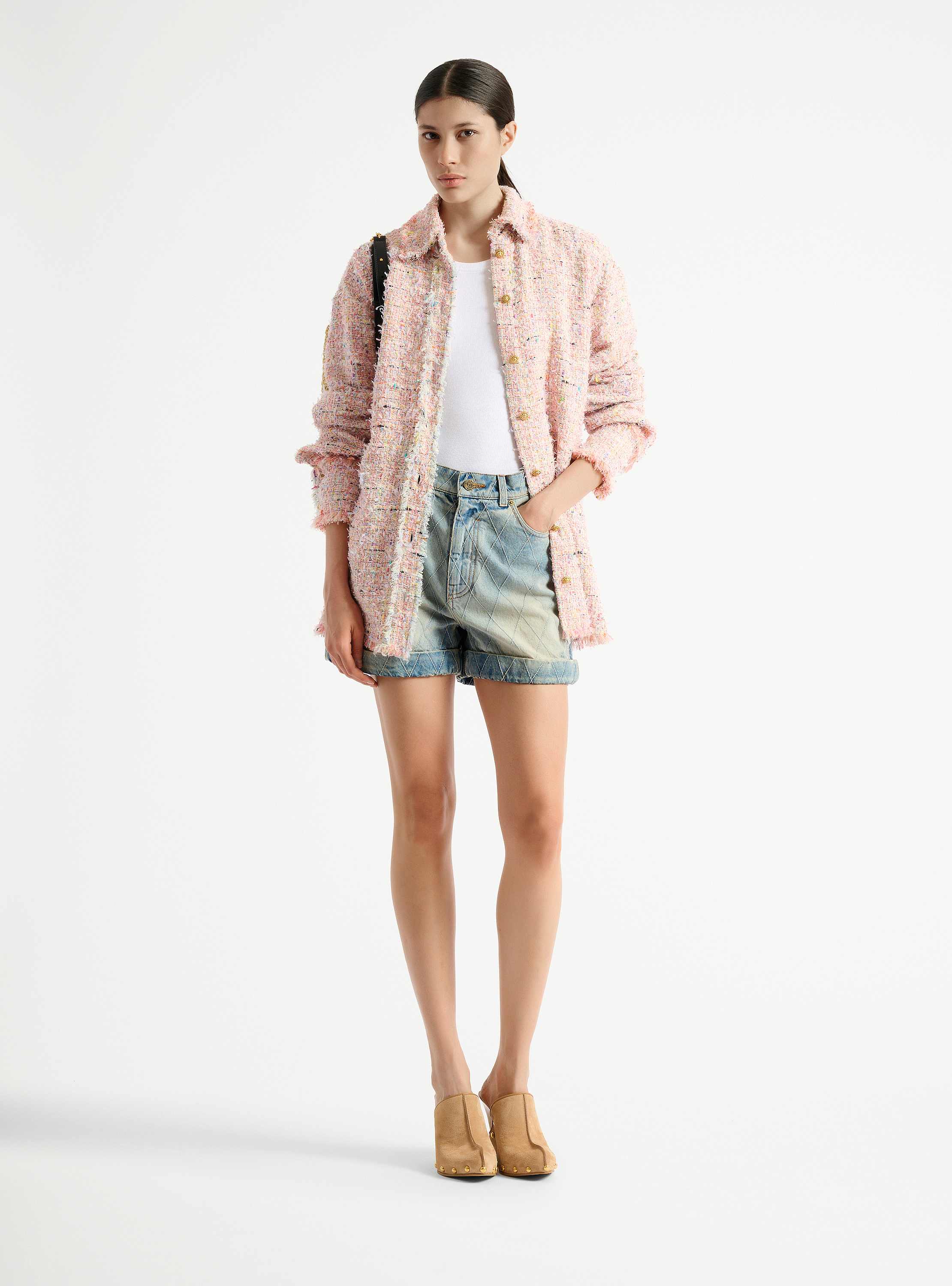 Tweed overshirt