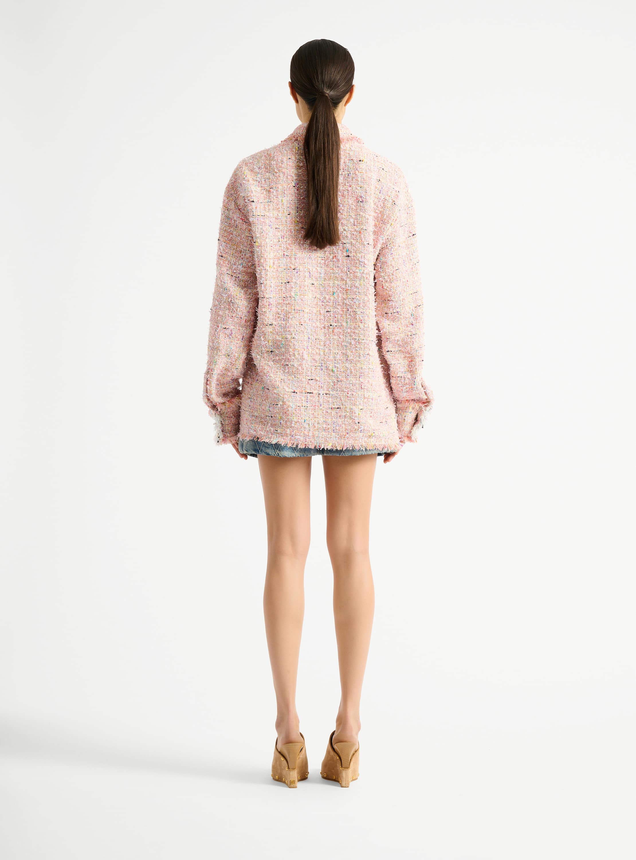 Tweed overshirt