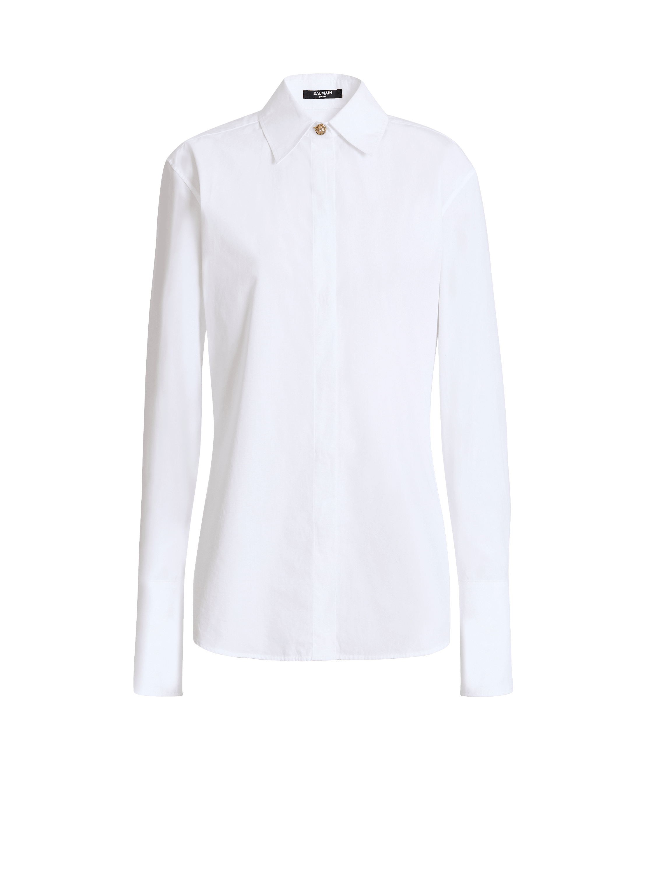 Chemise en popeline de coton