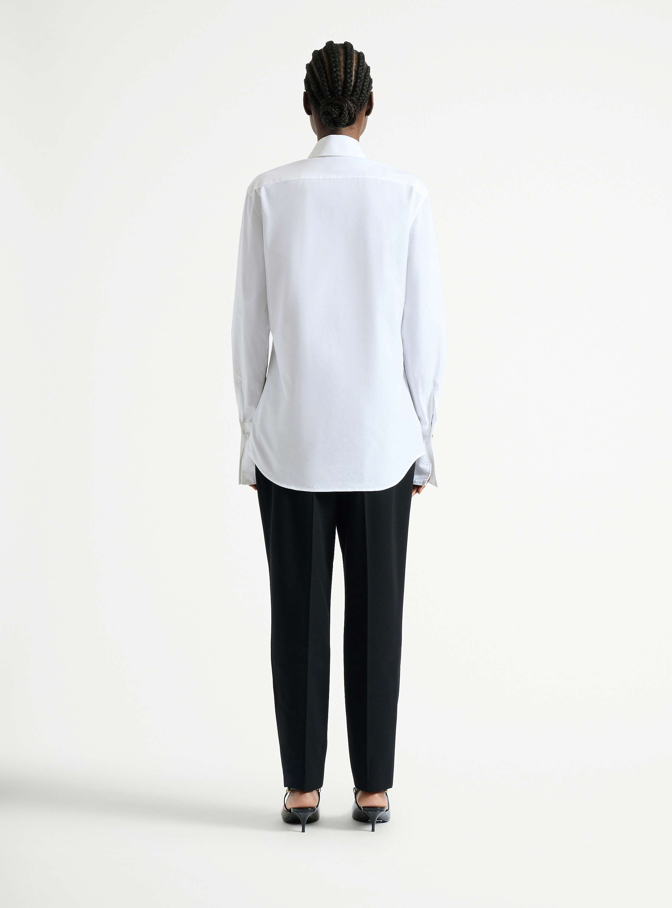 Chemise en popeline de coton