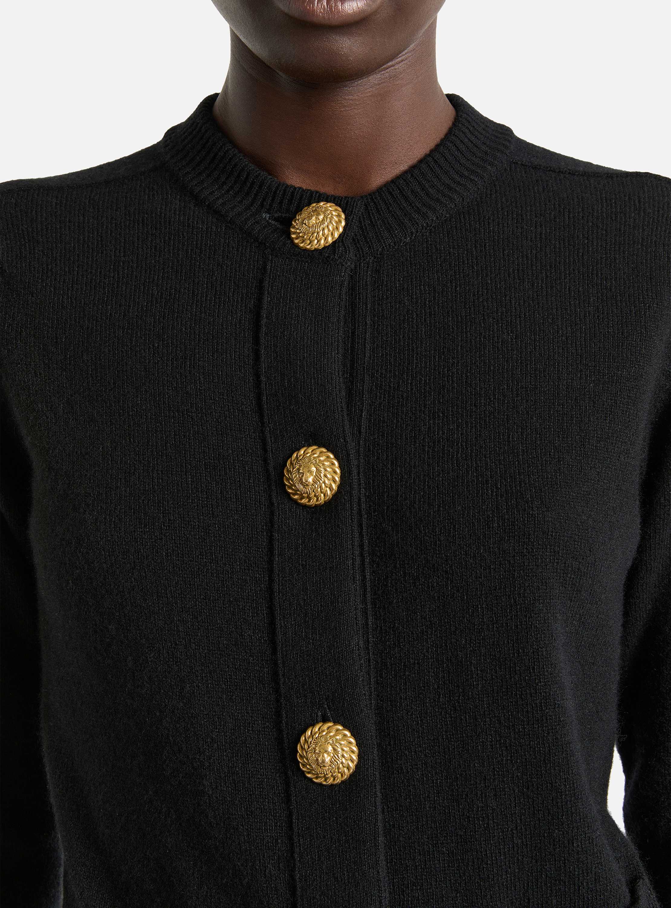 Eco-cashmere cardigan
