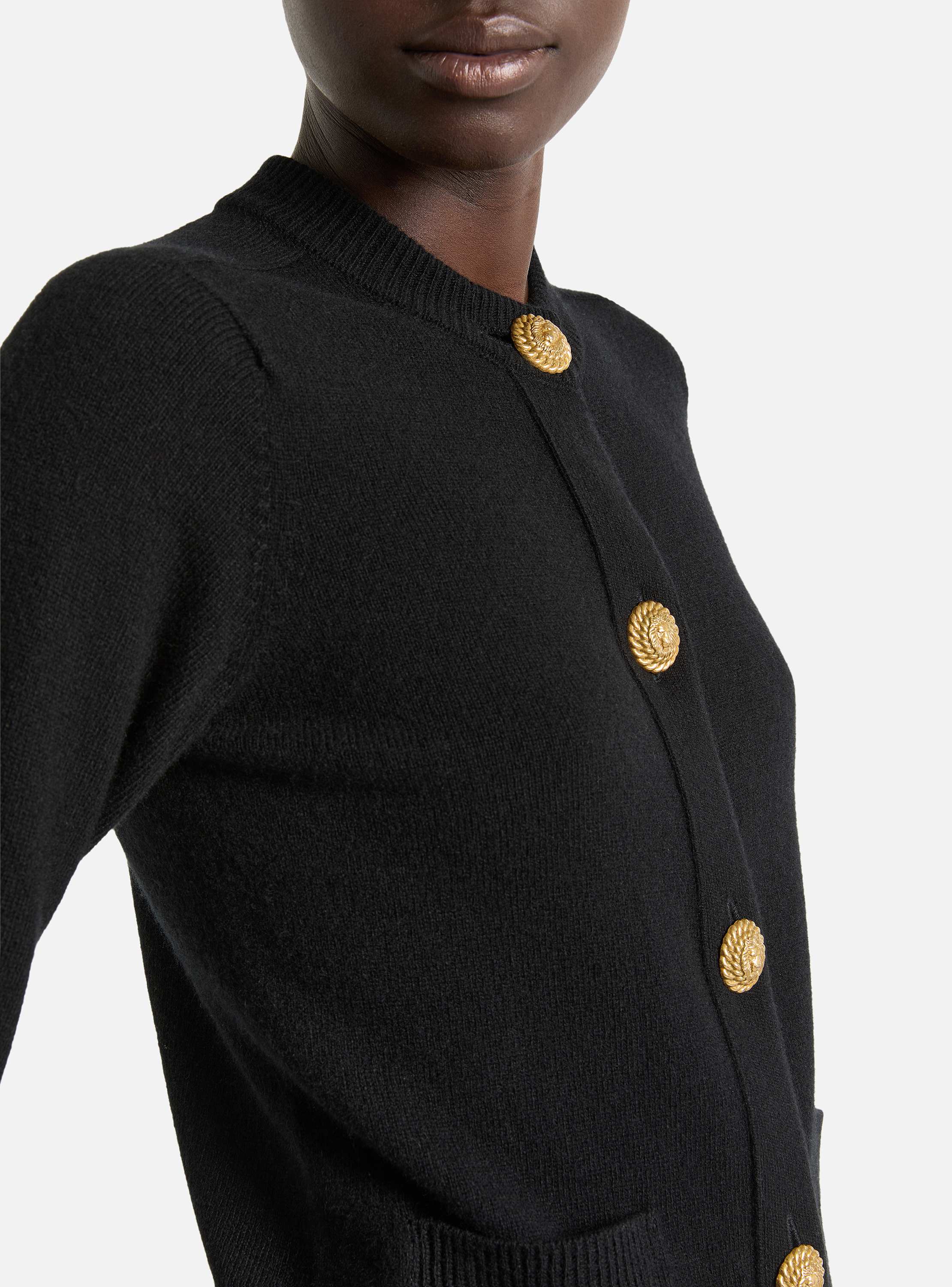 Eco-cashmere cardigan