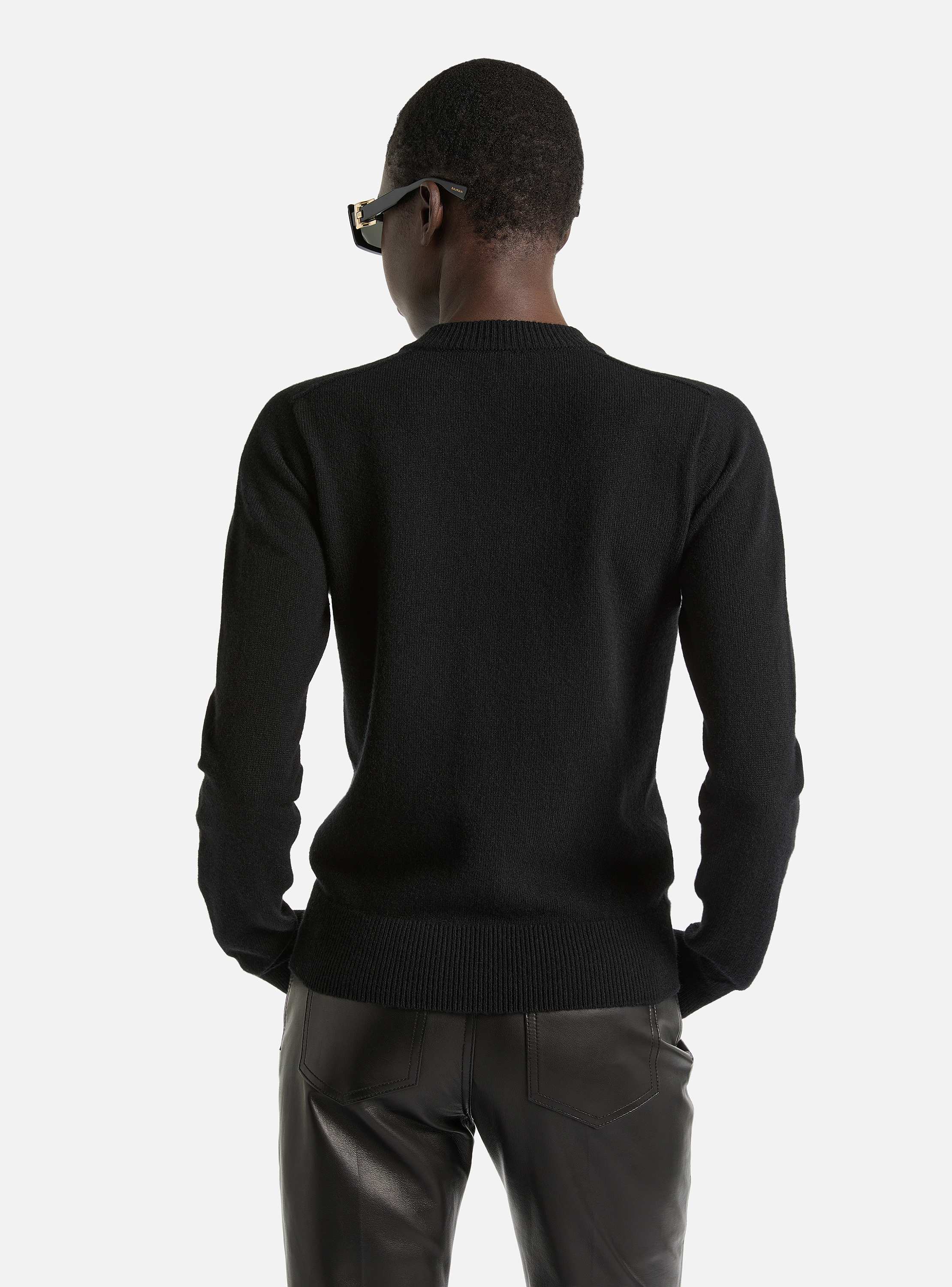 Eco-cashmere cardigan