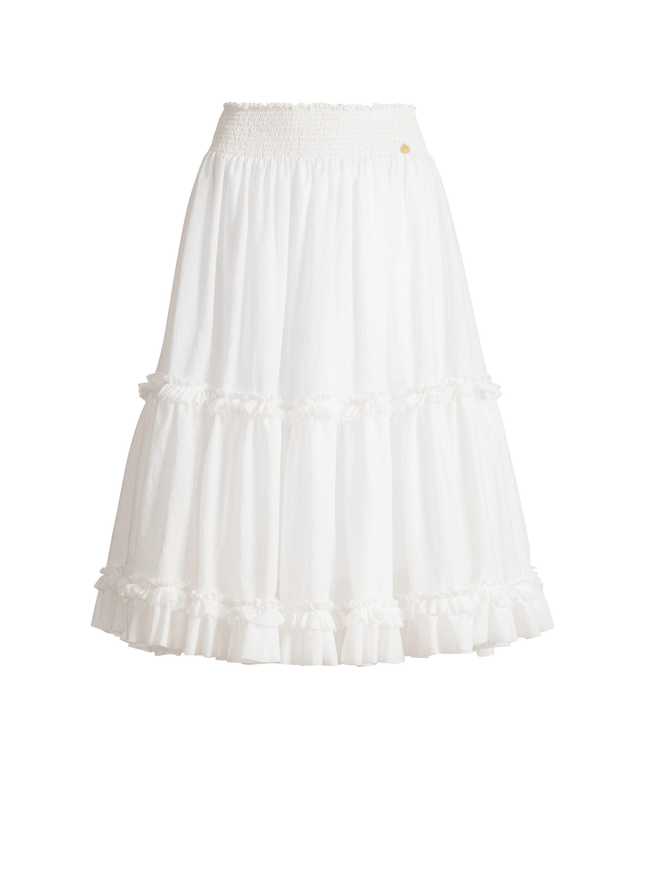 Long gathered skirt