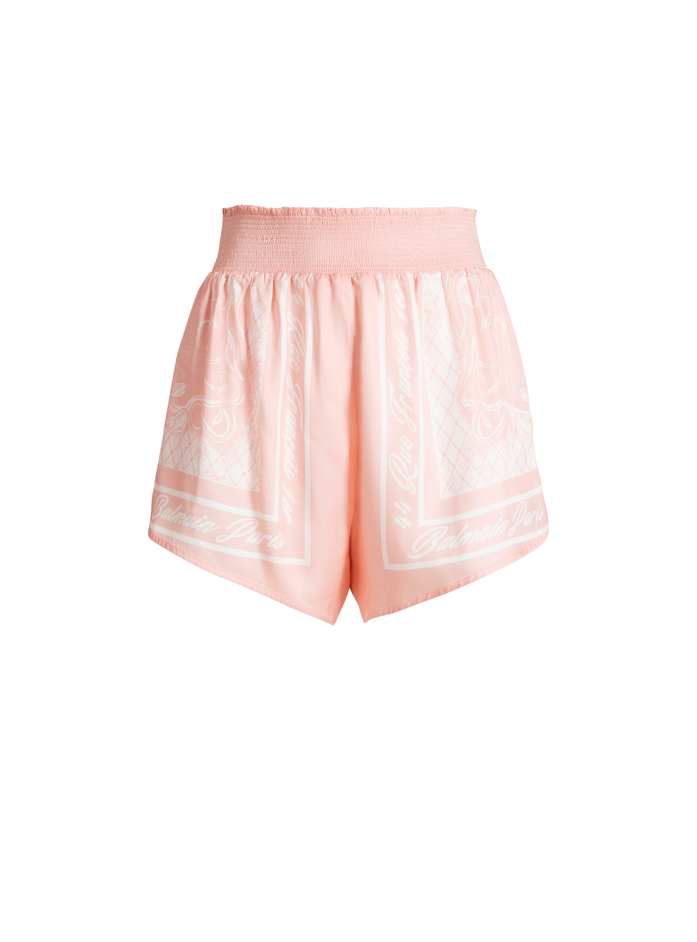 Printed Foulard pyjama shorts