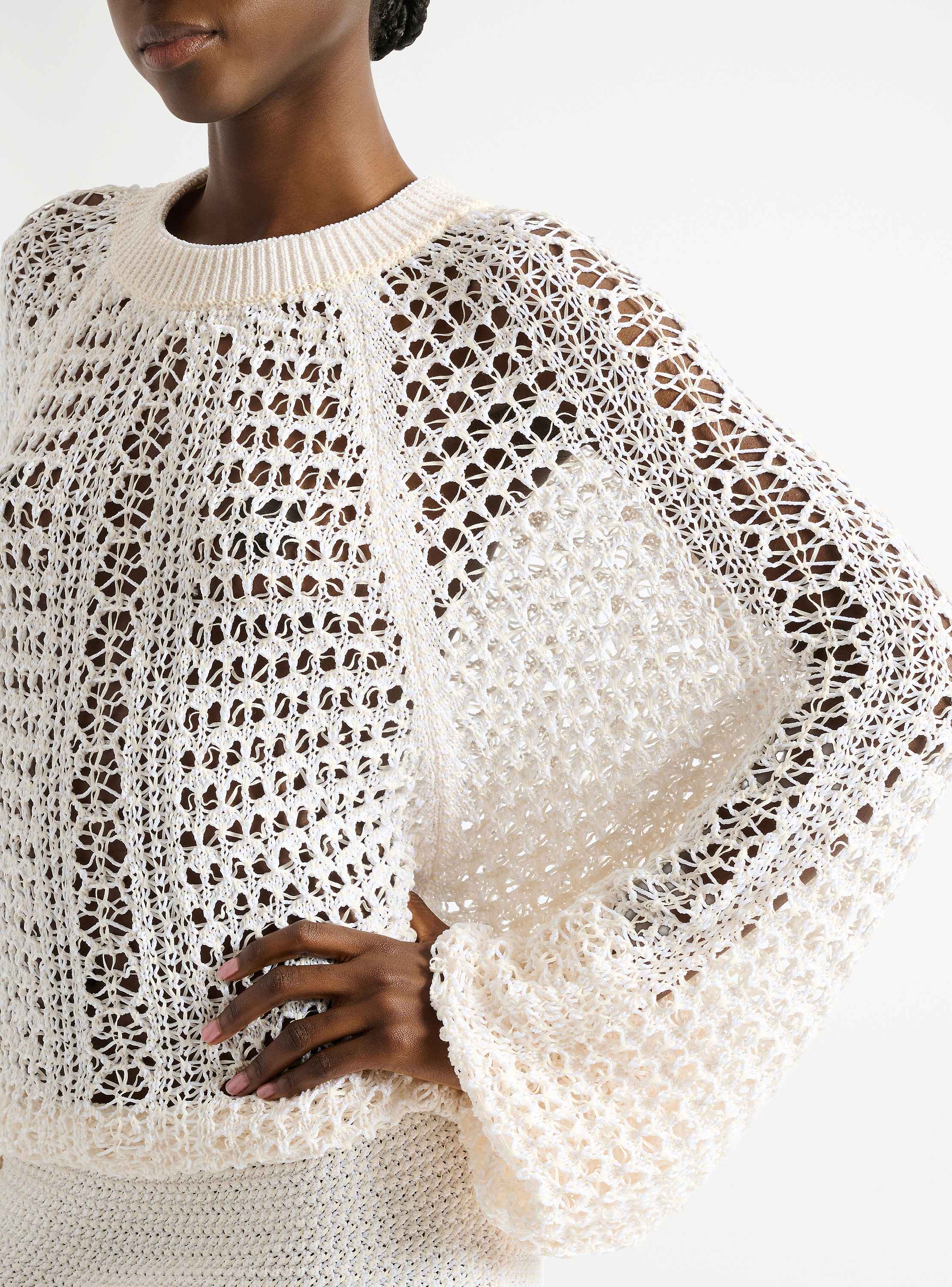 Short crochet lace dress