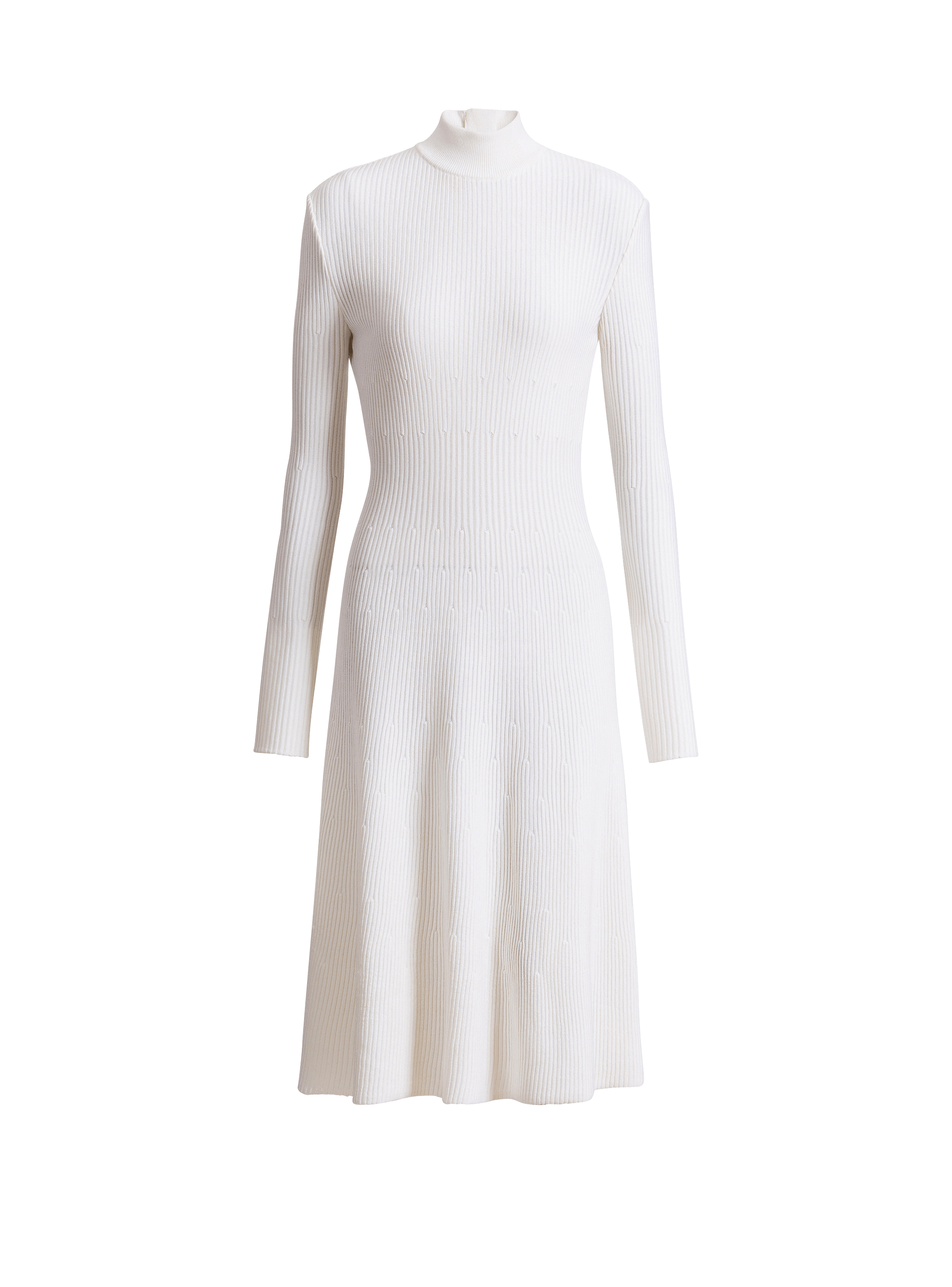 Long ribbed knit dress