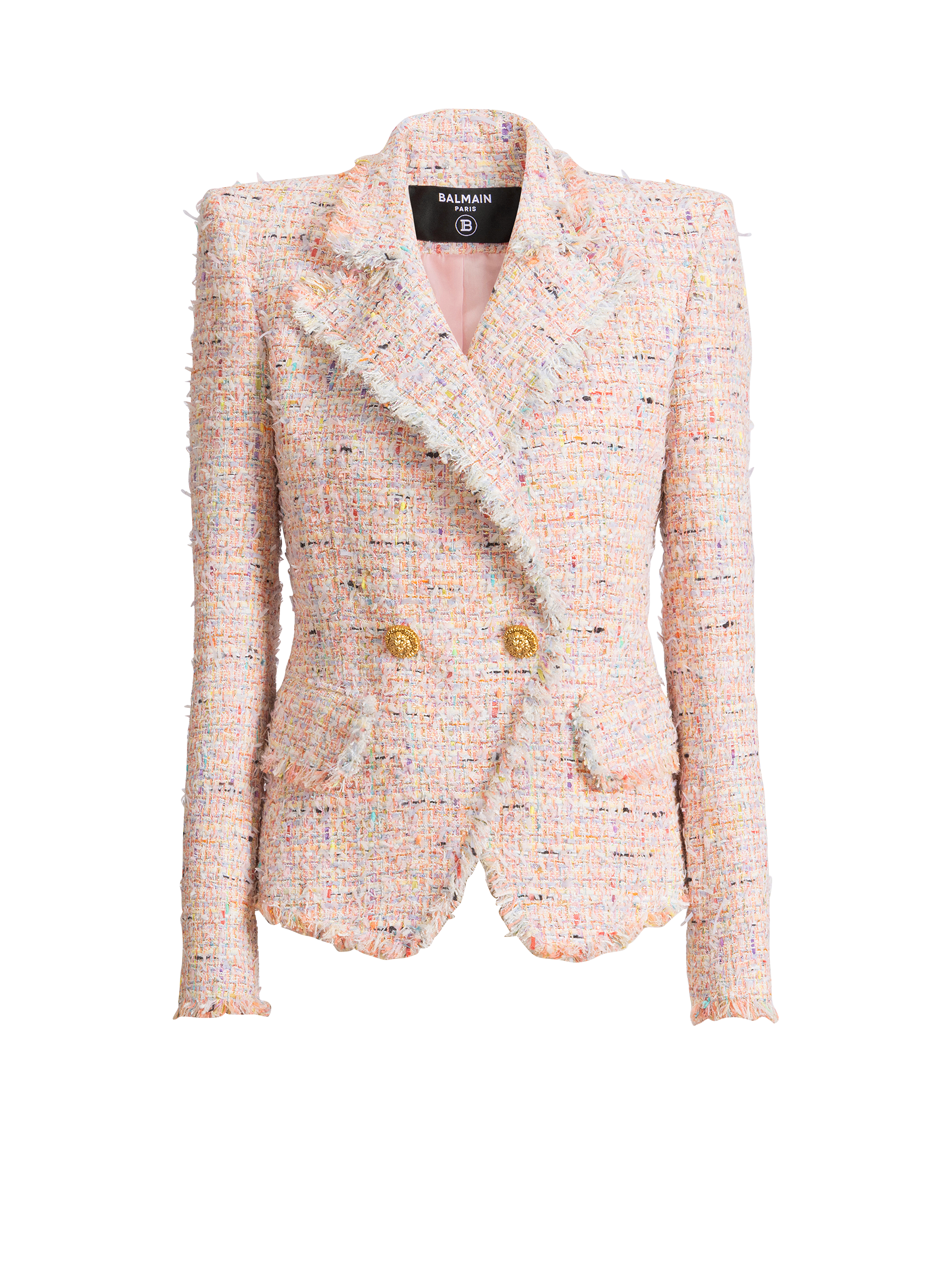 Tweed 2-button jacket