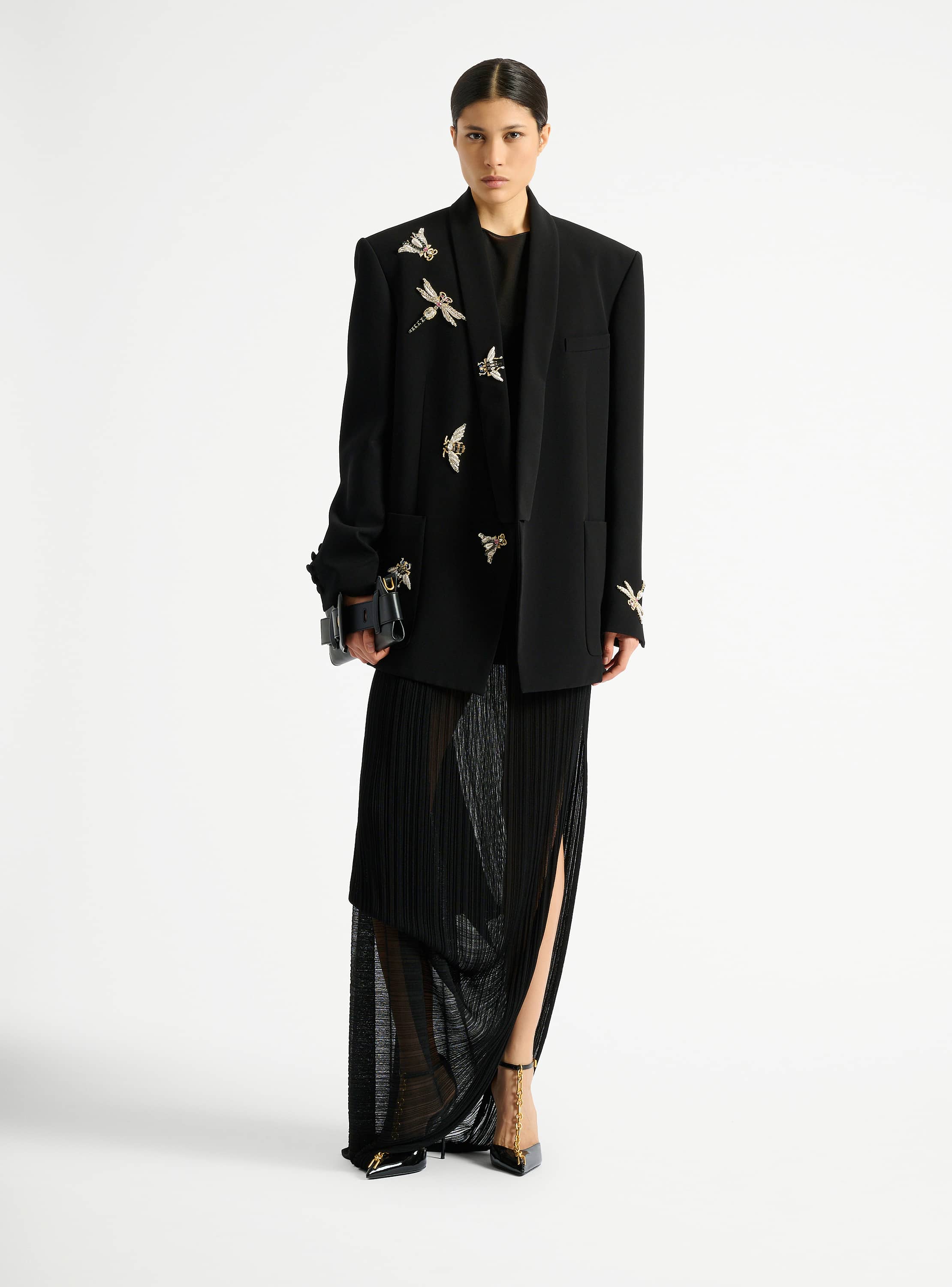 Embroidered Balmain Insect jacket 