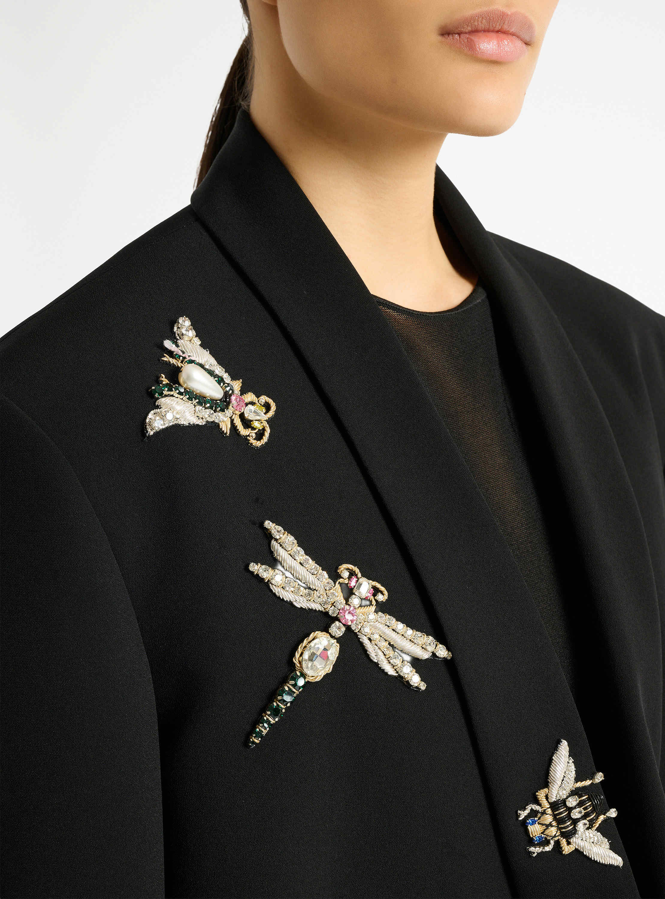 Embroidered Balmain Insect jacket 