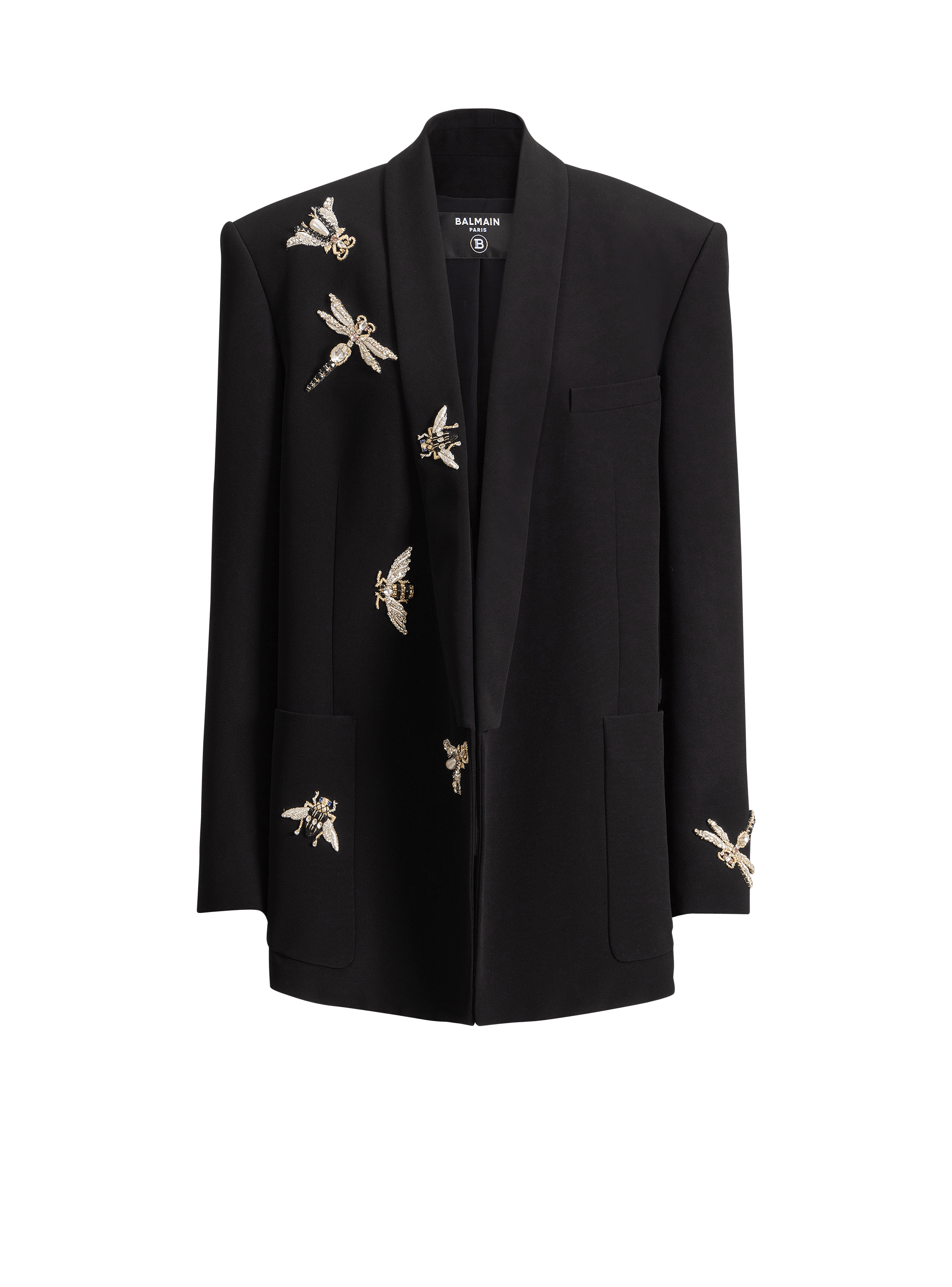 Embroidered Balmain Insect jacket 