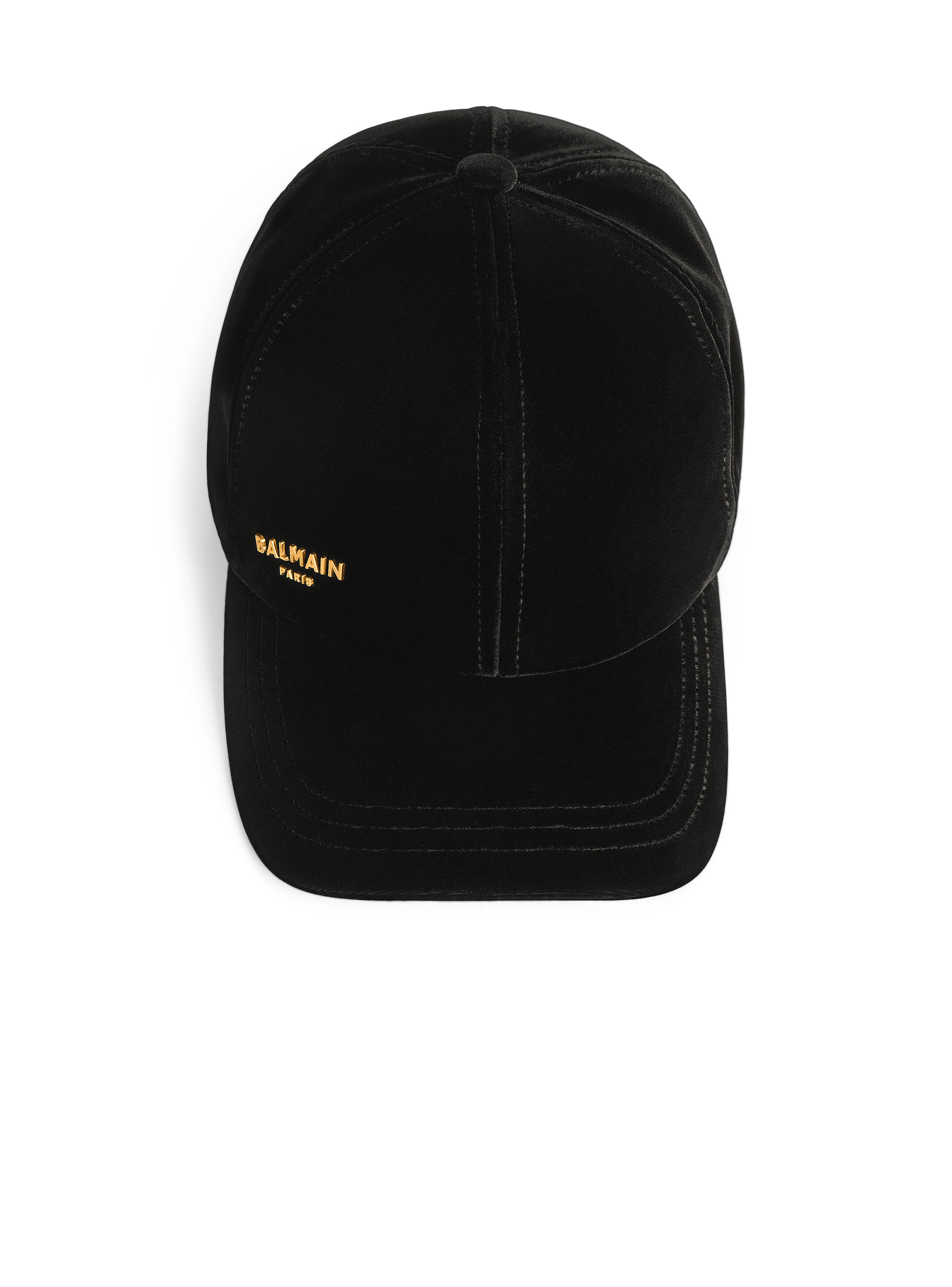 Casquette Balmain Paris en velours