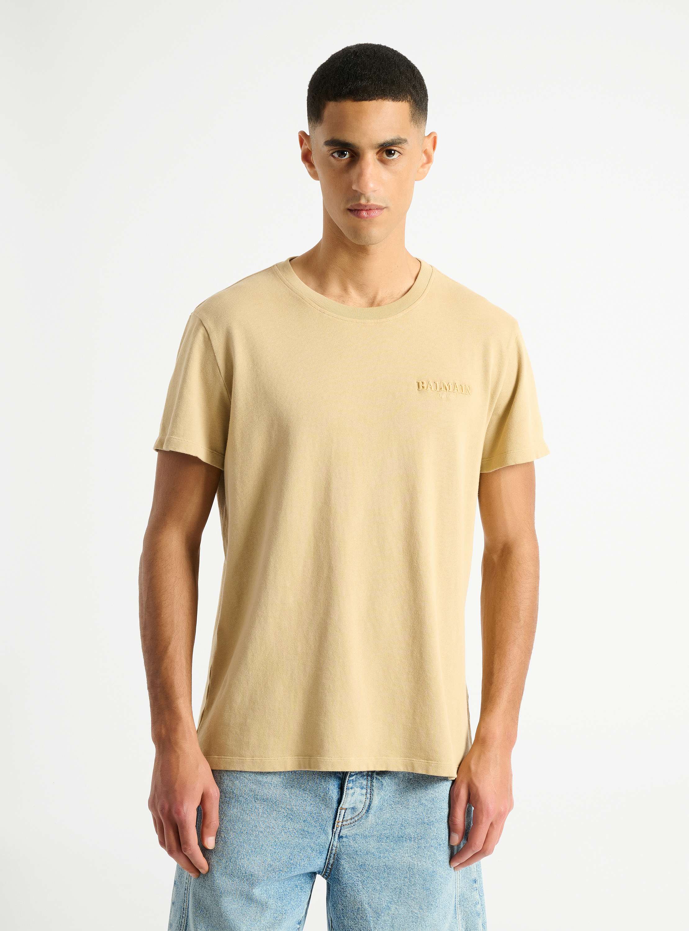Embroidered Balmain Vintage T-shirt