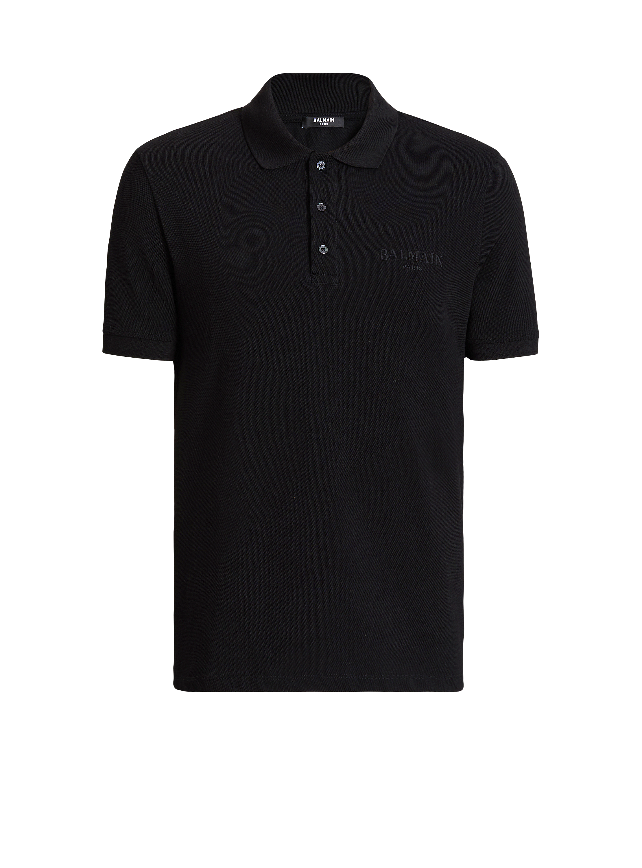 Embroidered Balmain Vintage polo