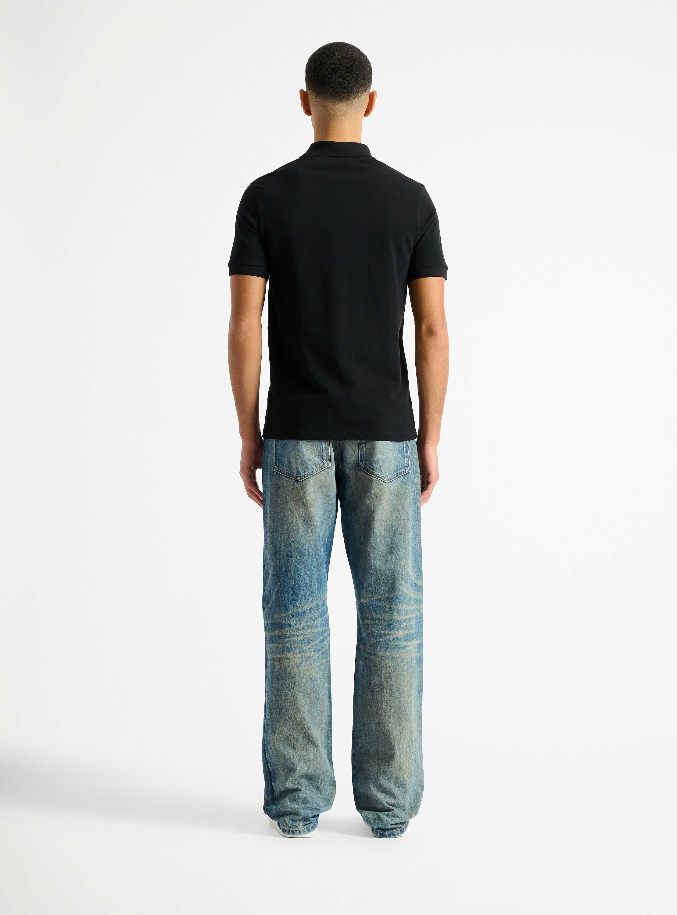 Embroidered Balmain Vintage polo