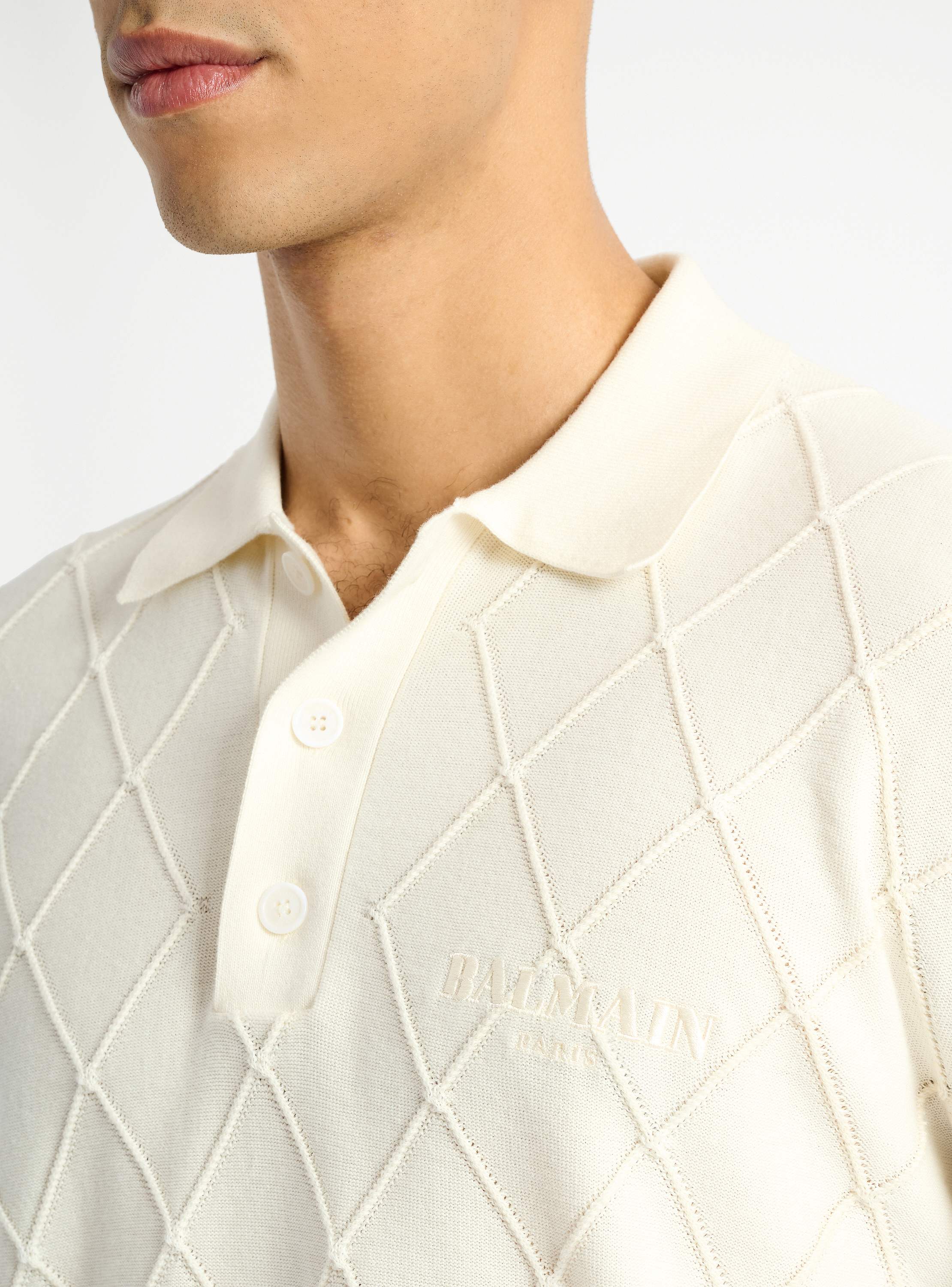 Balmain Vintage knit polo