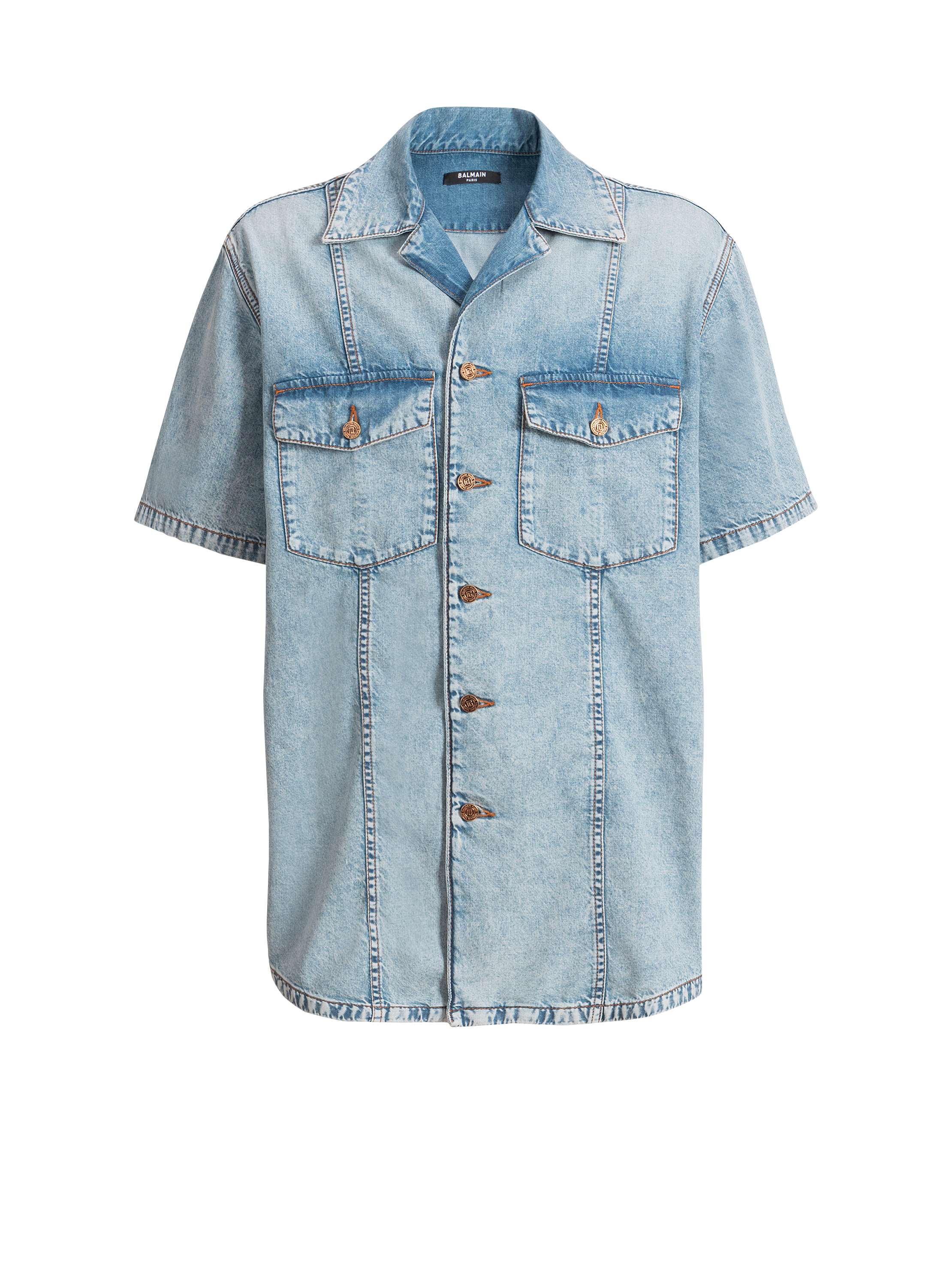 Light blue denim shirt