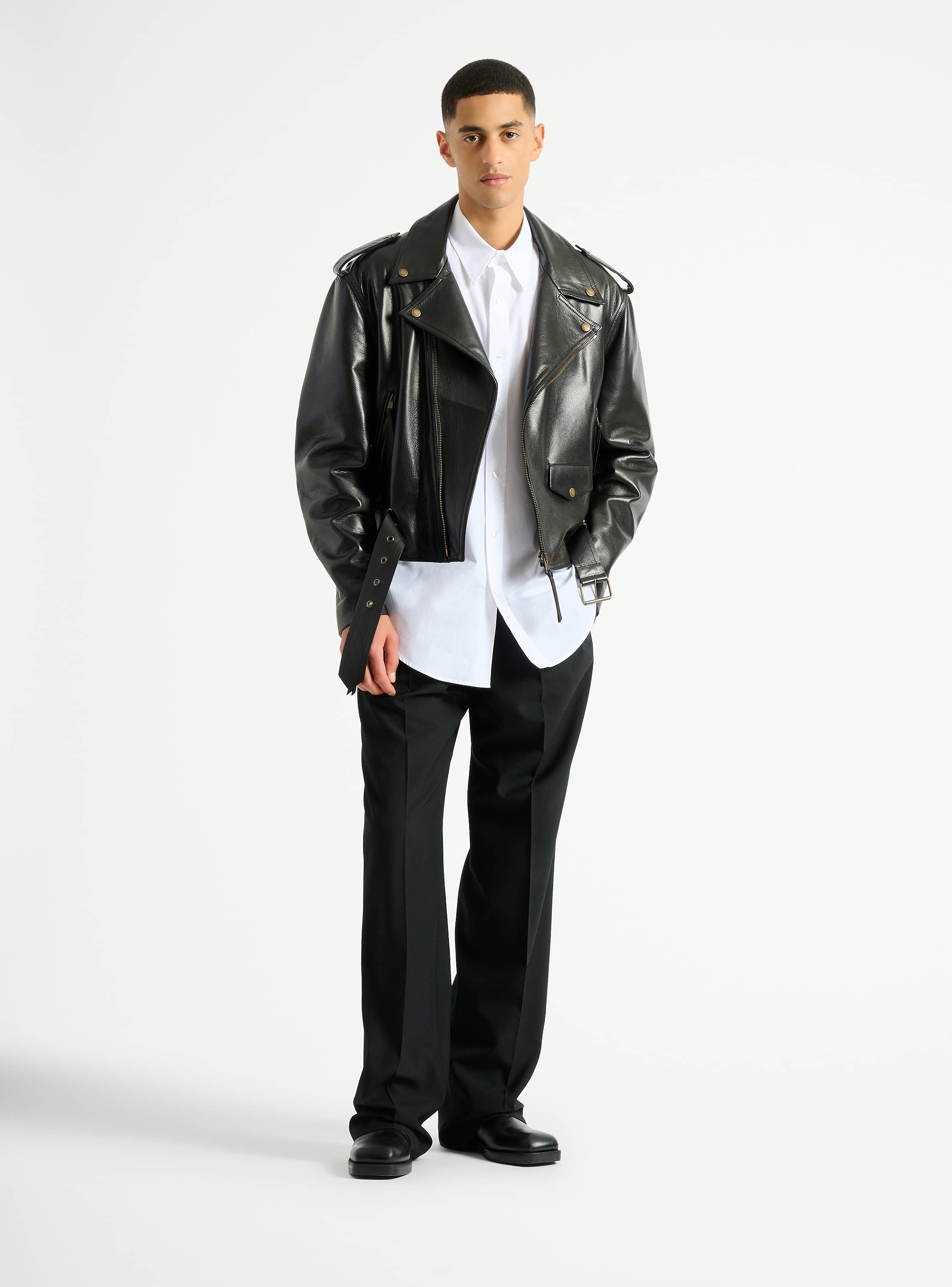 Balmain Paris shirt in cotton poplin