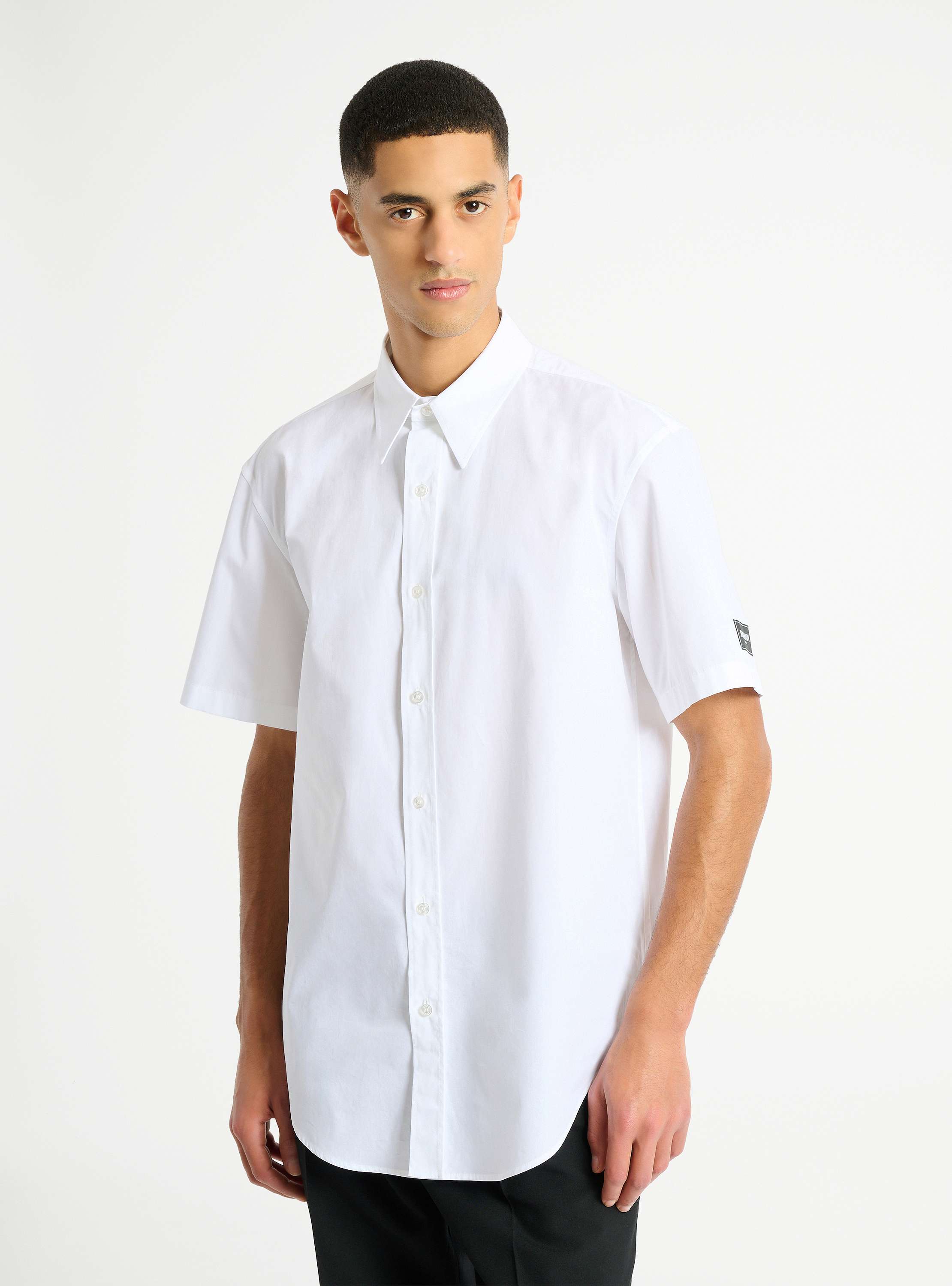 Balmain Paris shirt in cotton poplin