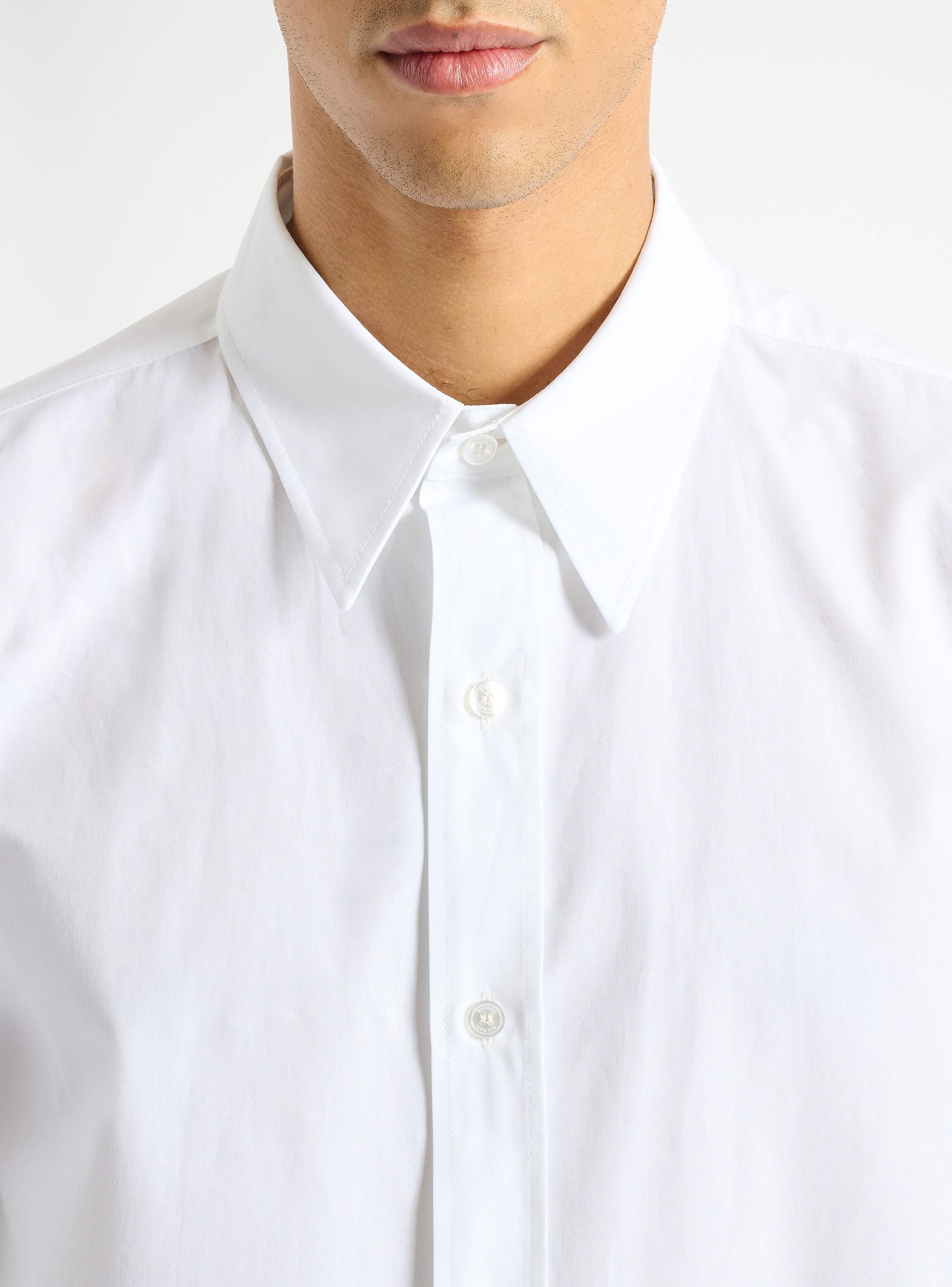 Balmain Paris shirt in cotton poplin