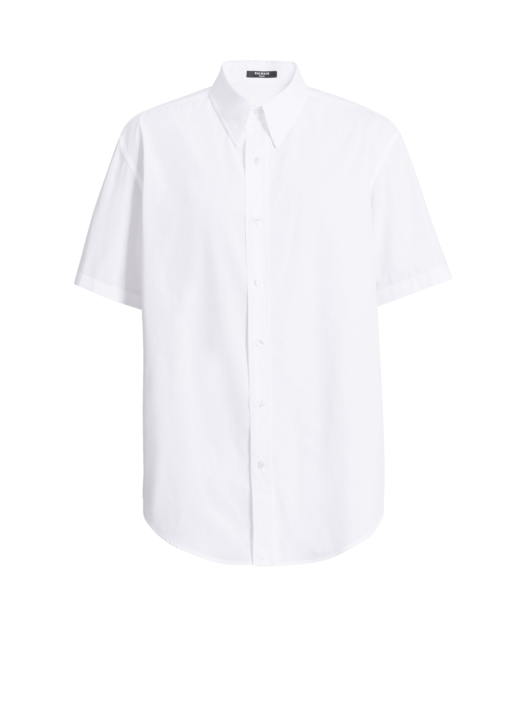 Balmain Paris shirt in cotton poplin