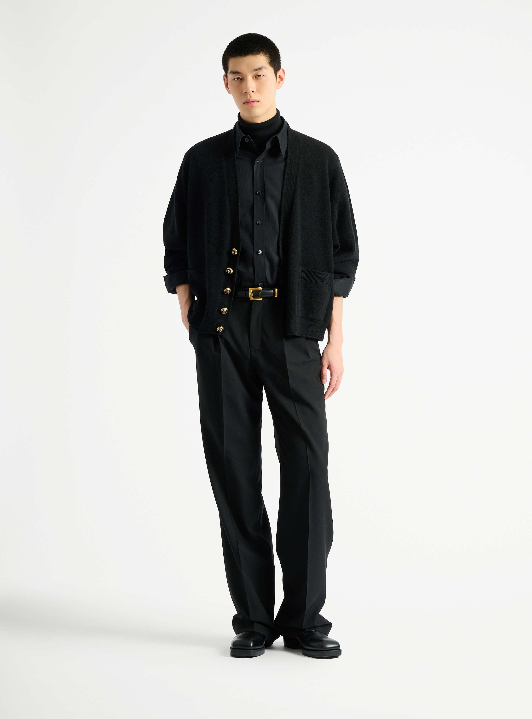 Balmain Paris 코튼 포플린 셔츠