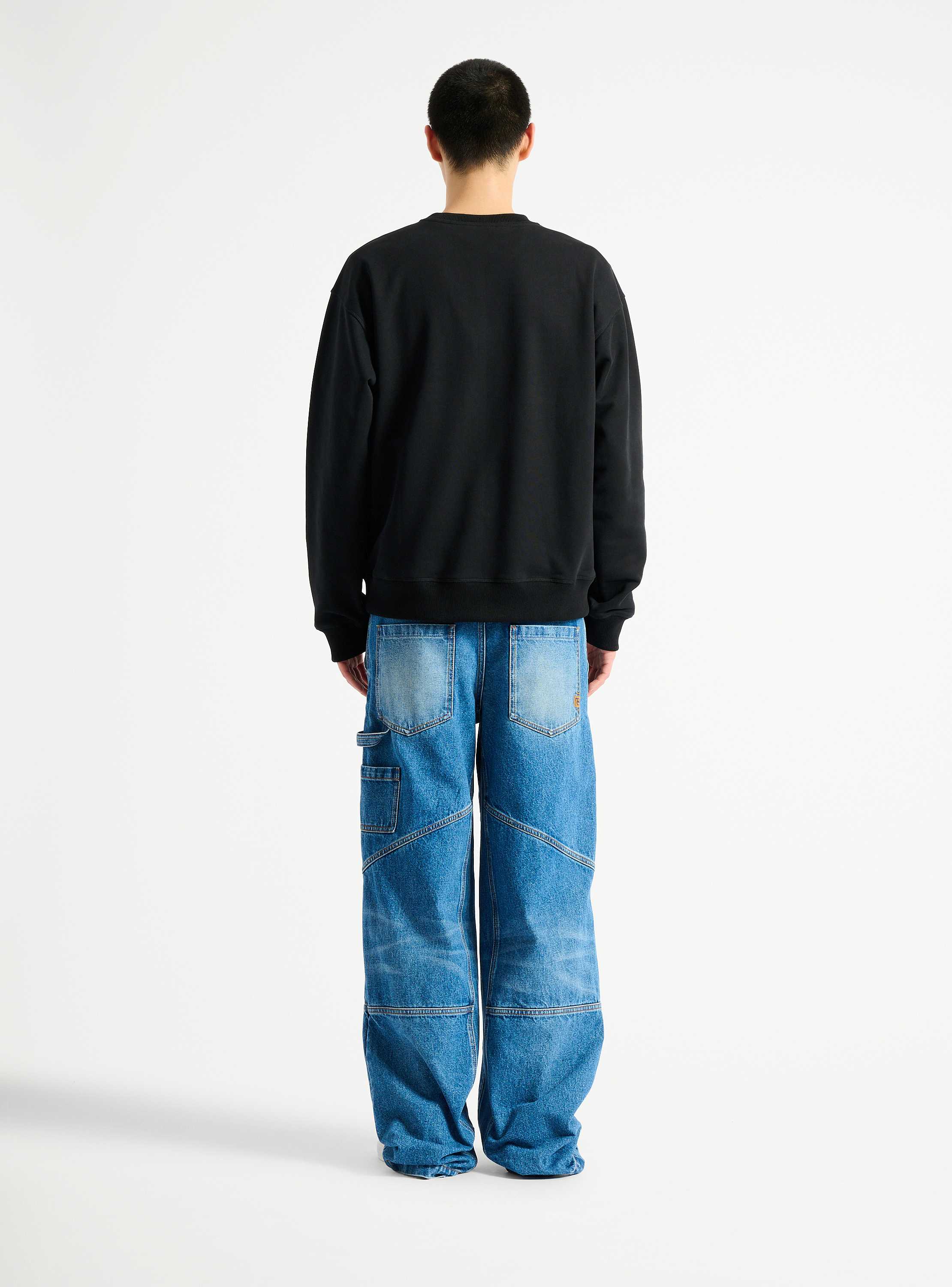 Embroidered Balmain Vintage sweatshirt