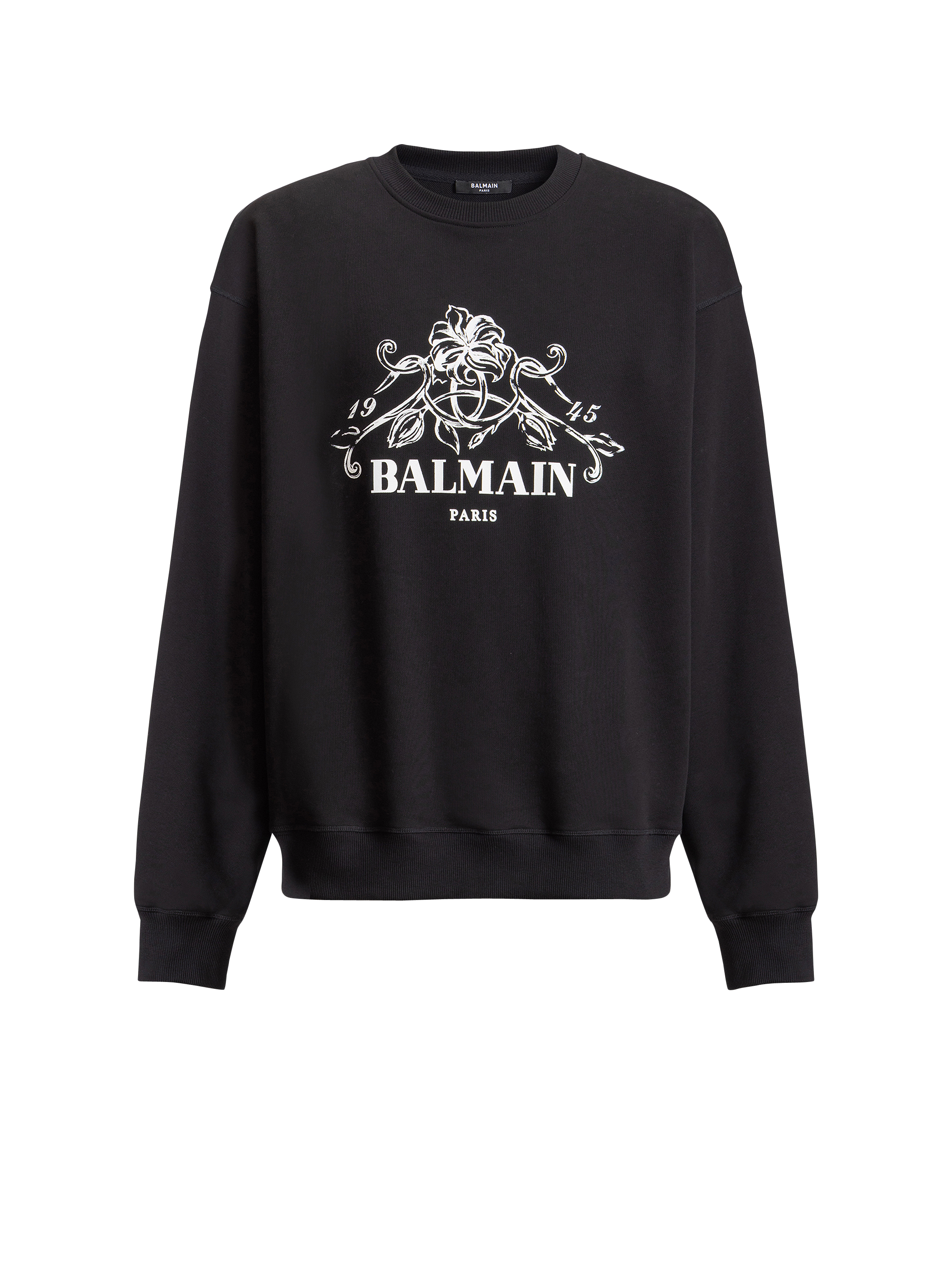 Printed Balmain Vine sweatshirt
