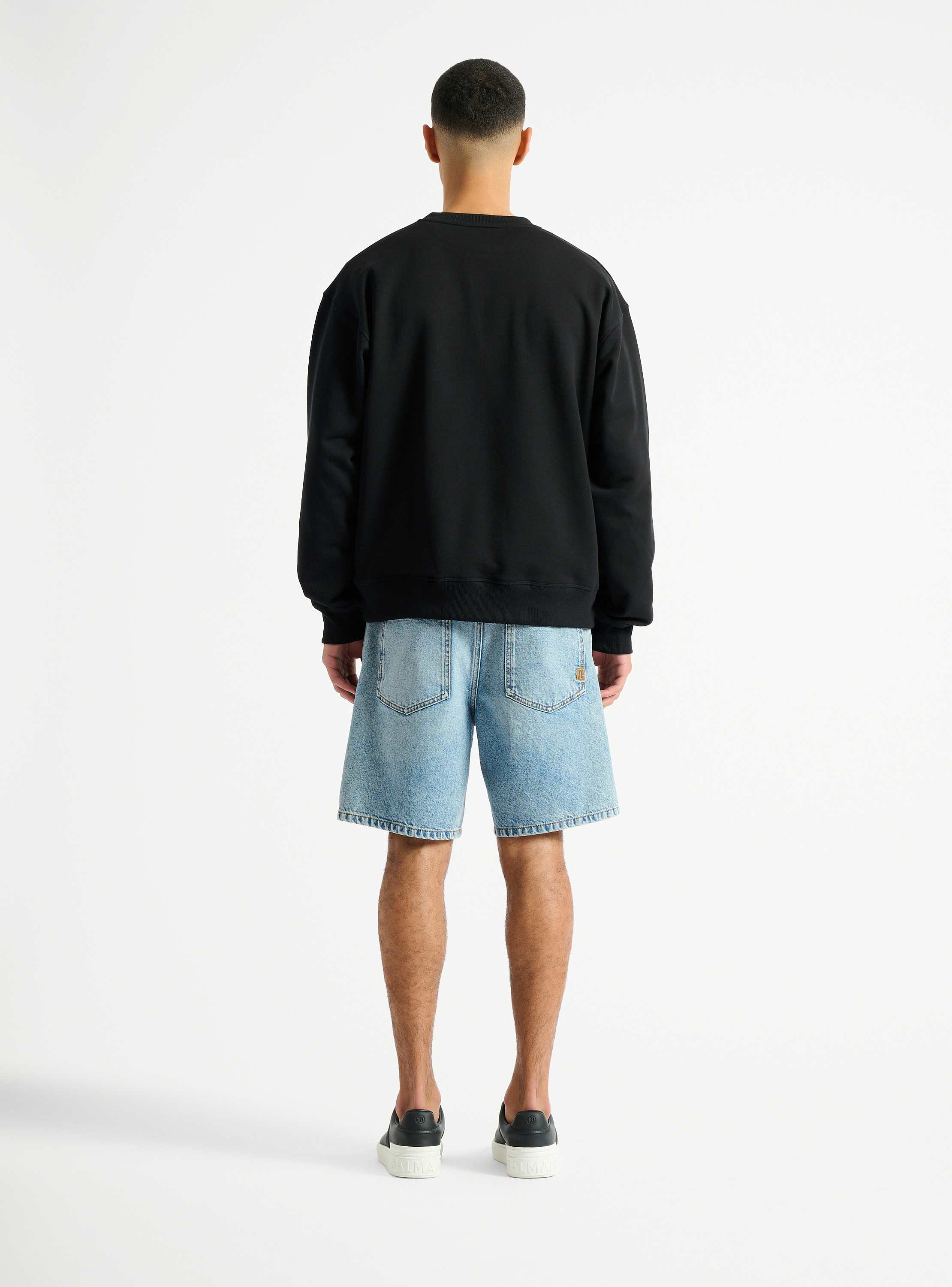 Printed Balmain Vine sweatshirt