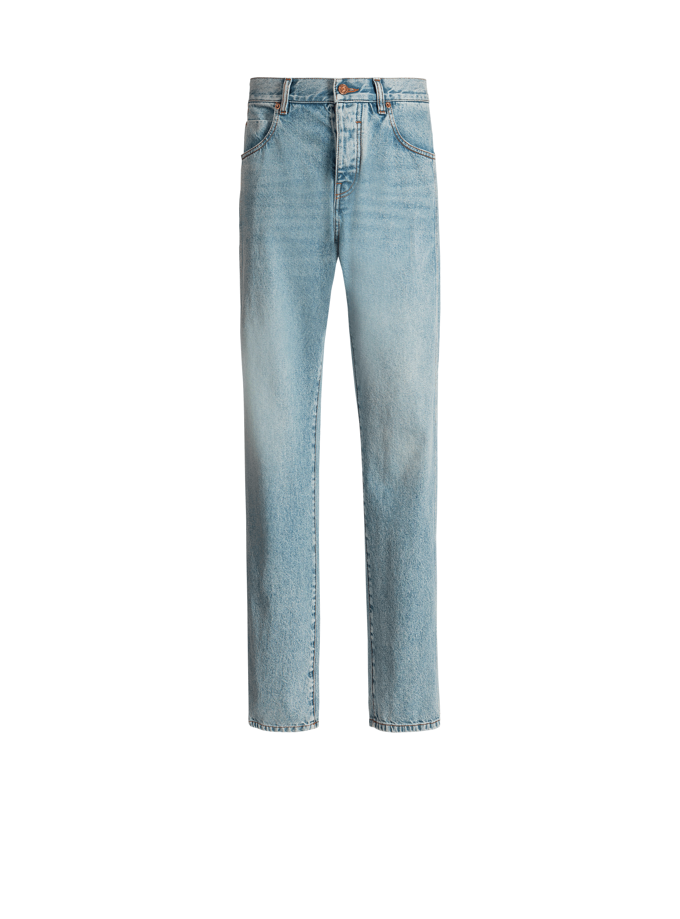 Loose-fit jeans in Light blue denim