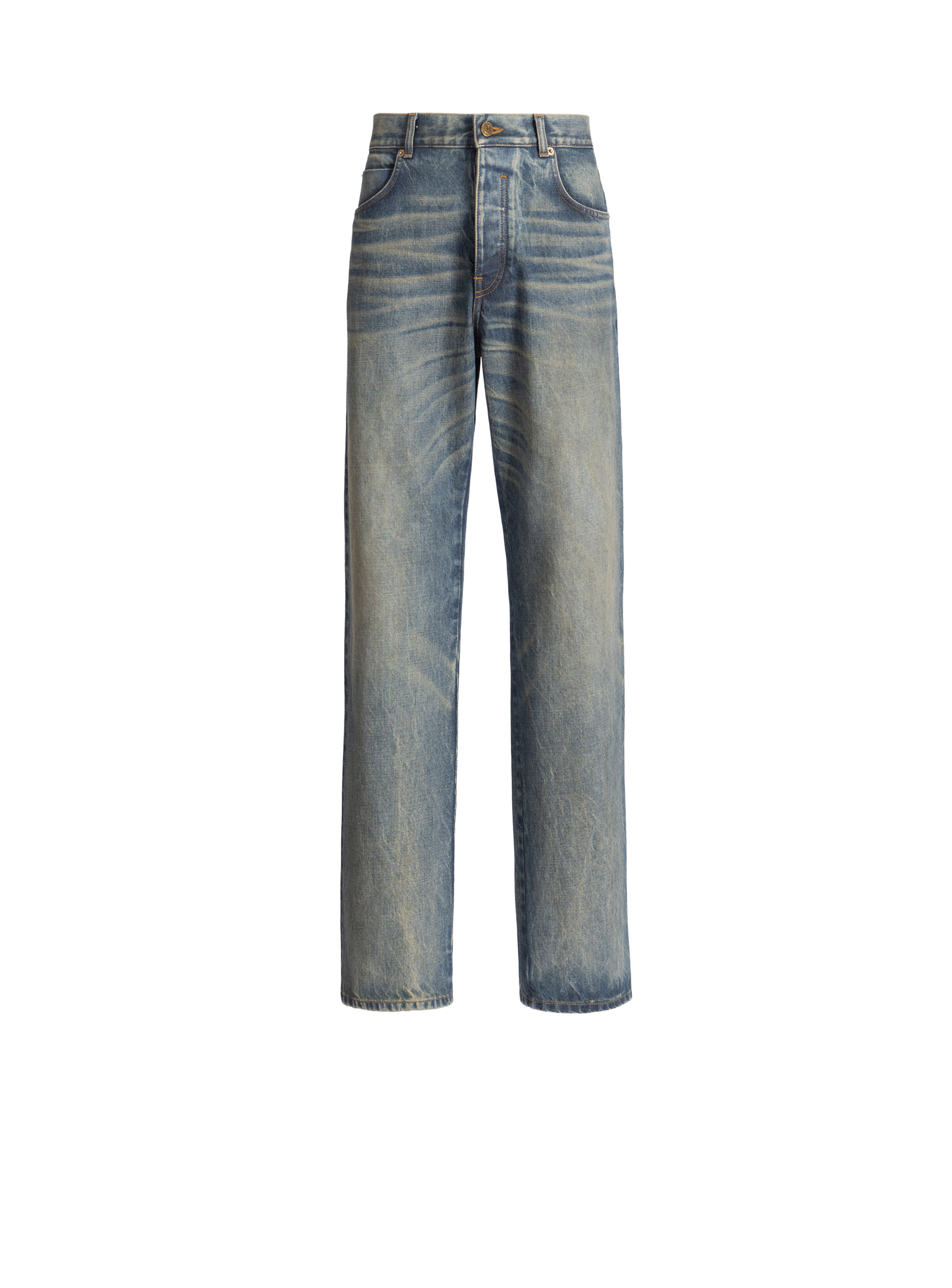 Loose-fit jeans in Vintage blue denim
