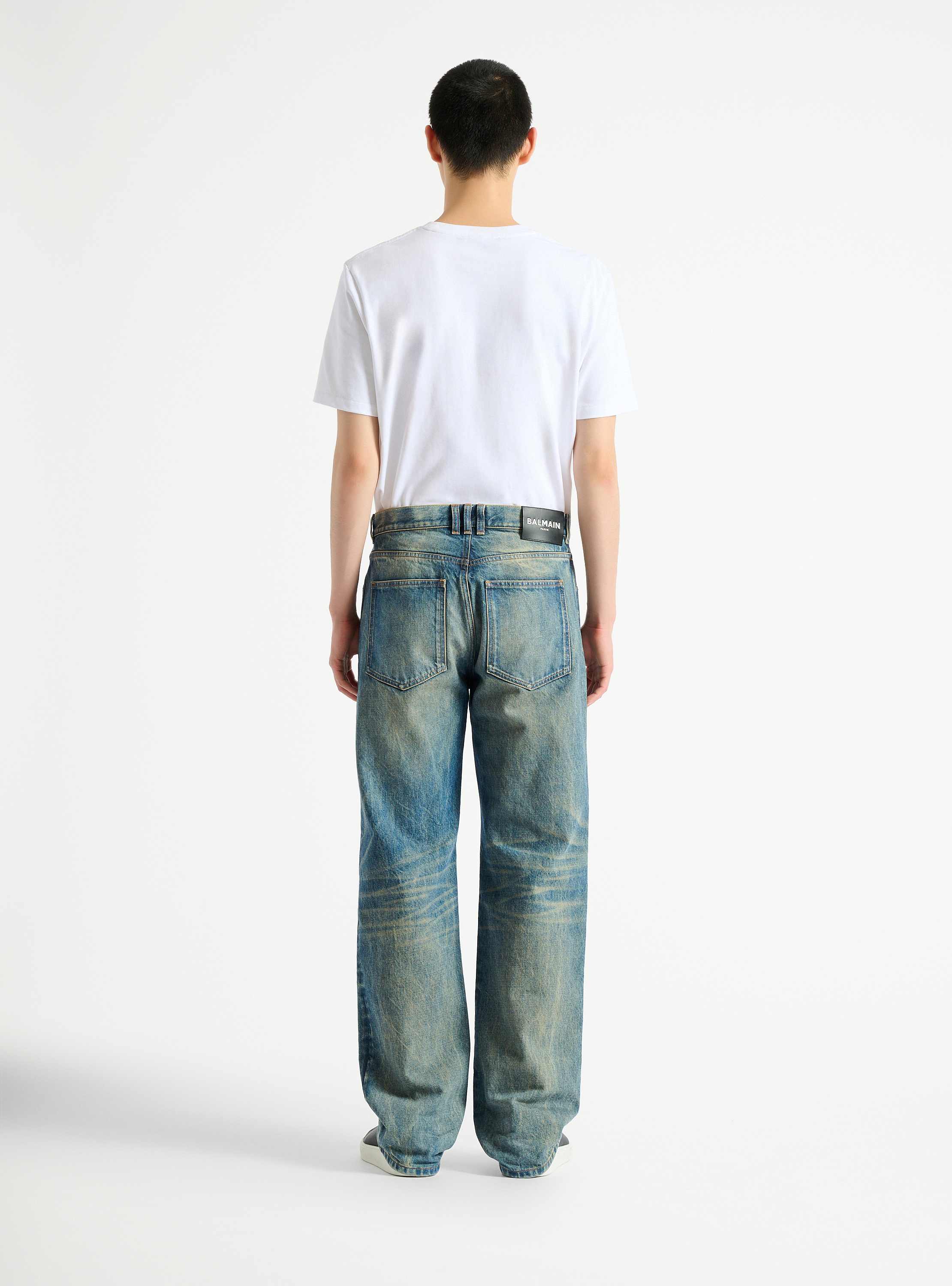 Loose-fit jeans in Vintage blue denim