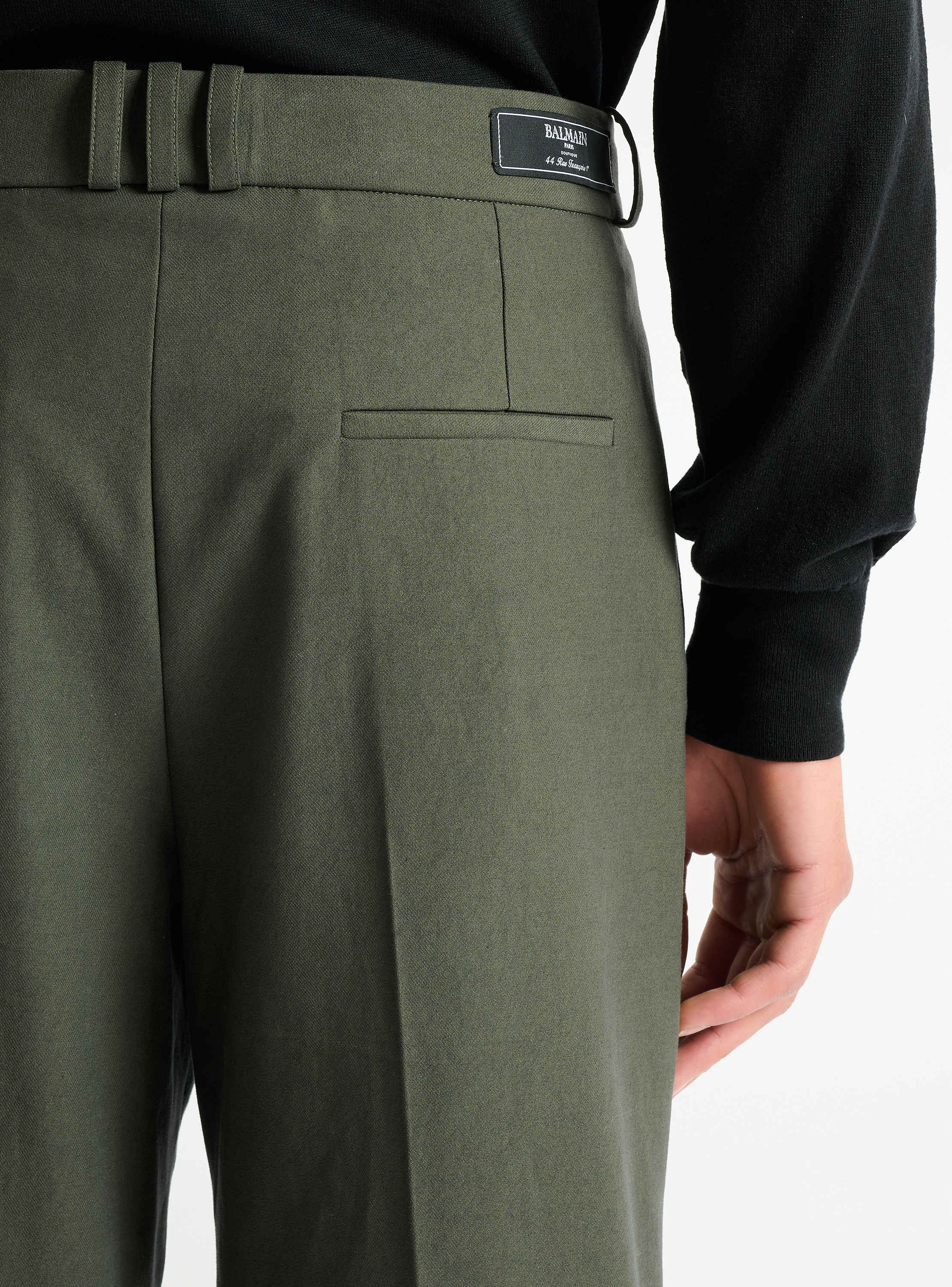Cotton twill trousers