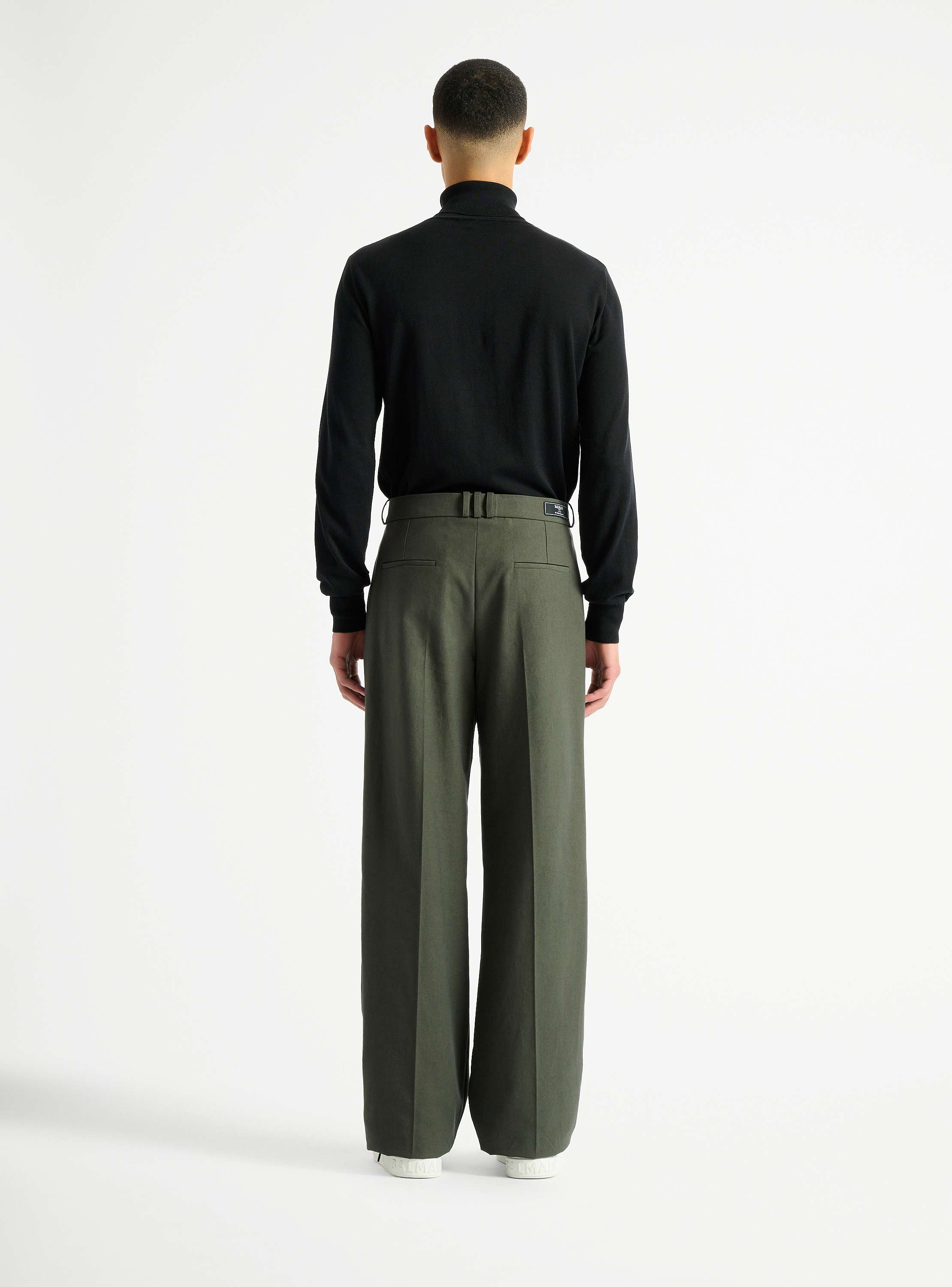 Cotton twill trousers