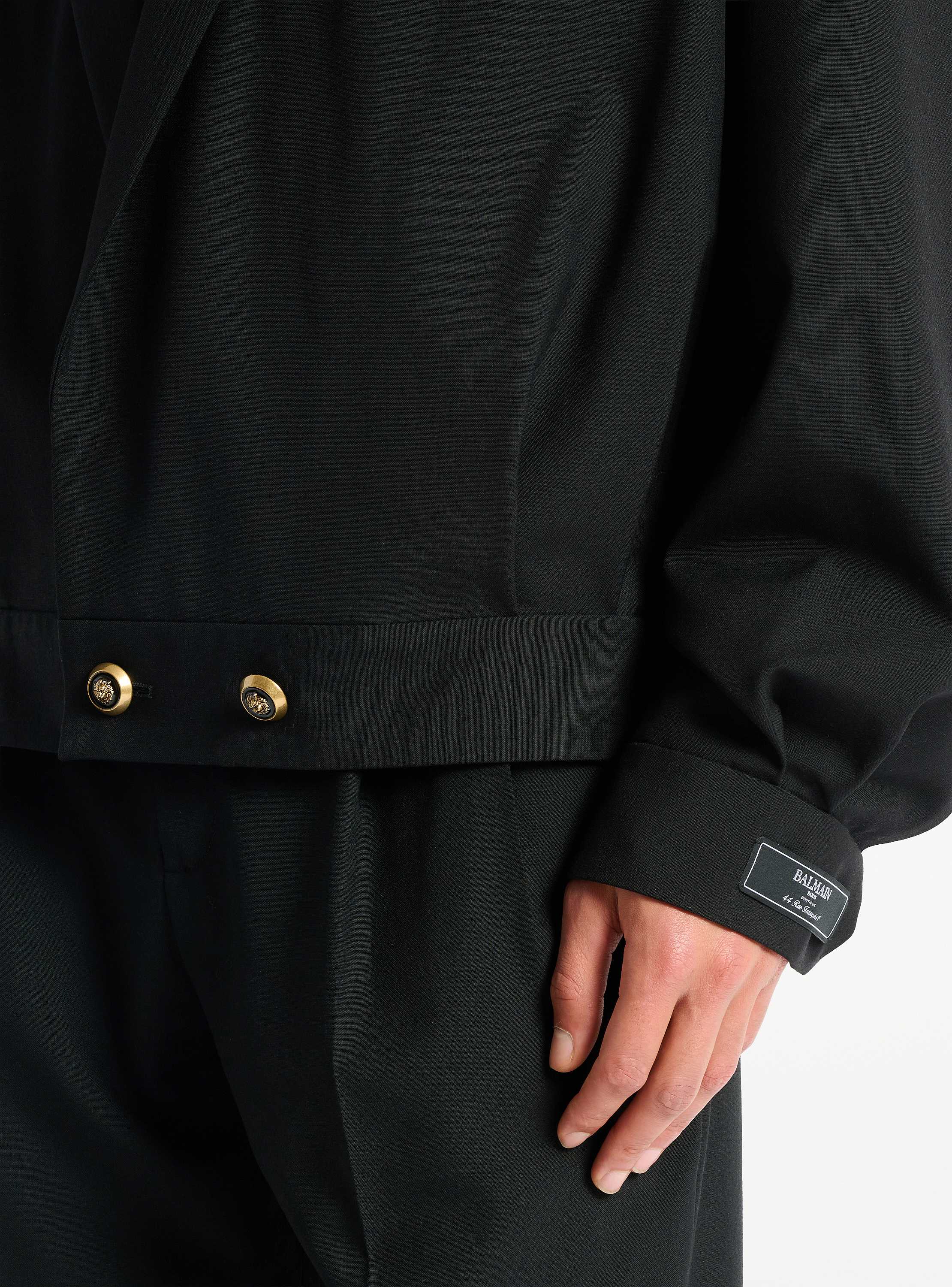 Veste 2 boutons en laine