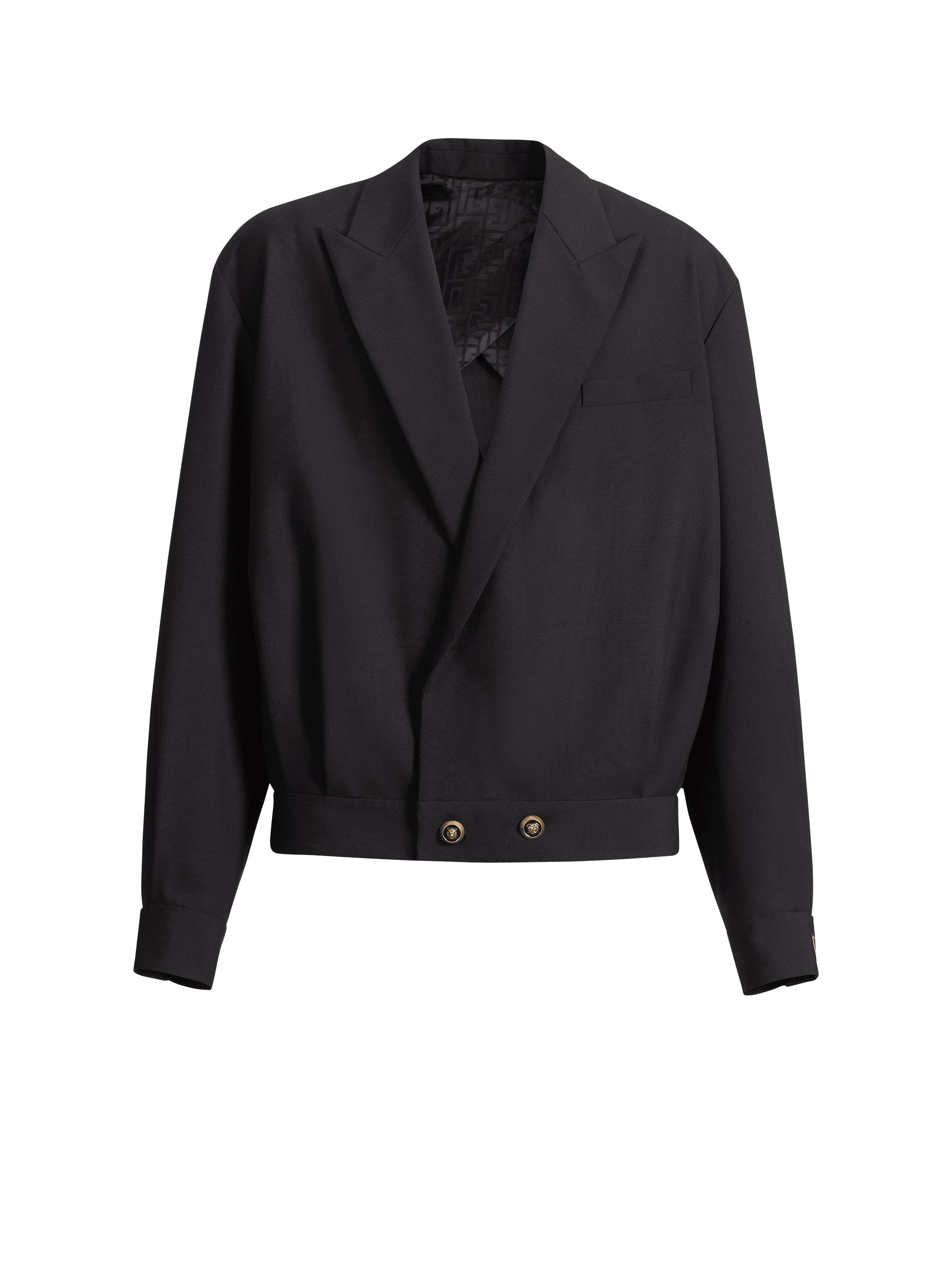 Veste 2 boutons en laine
