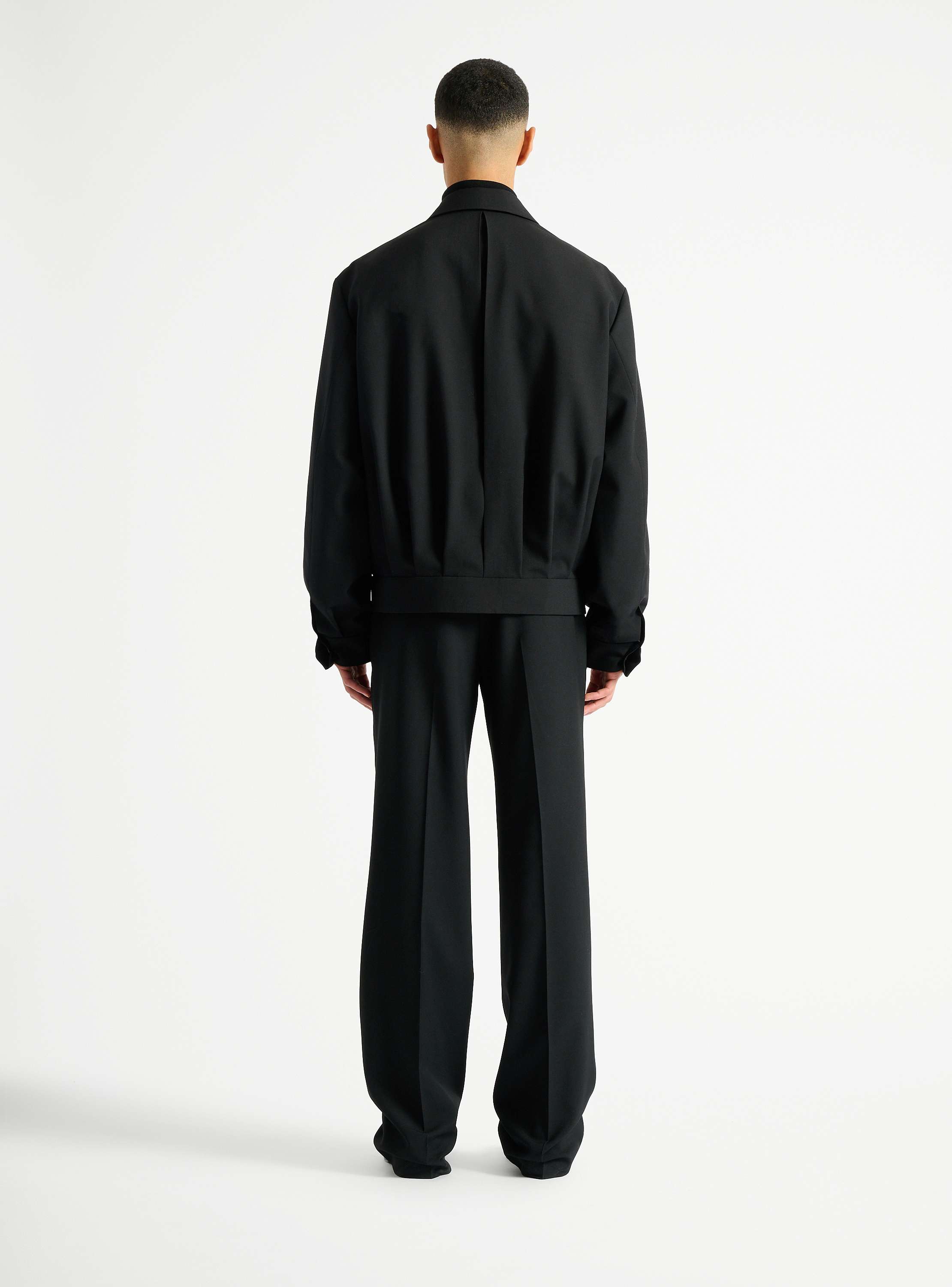 Veste 2 boutons en laine